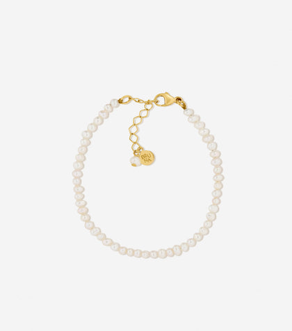 Bruna The Label Bracelet 18k Gold Vermeil / Perlen Chantilly Bracelet