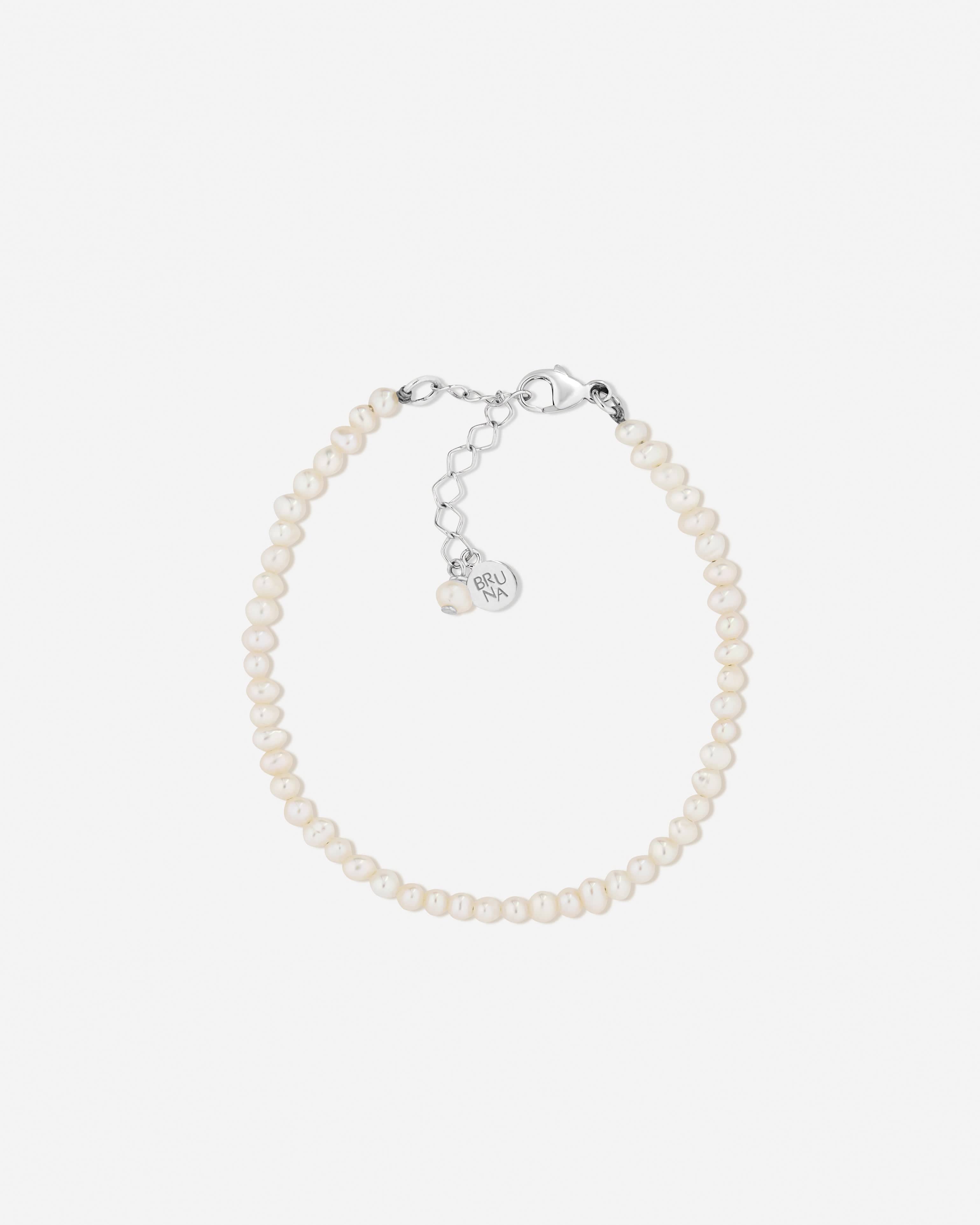 Bruna The Label Bracelet 925 Sterling Silber / Perlen Chantilly Bracelet