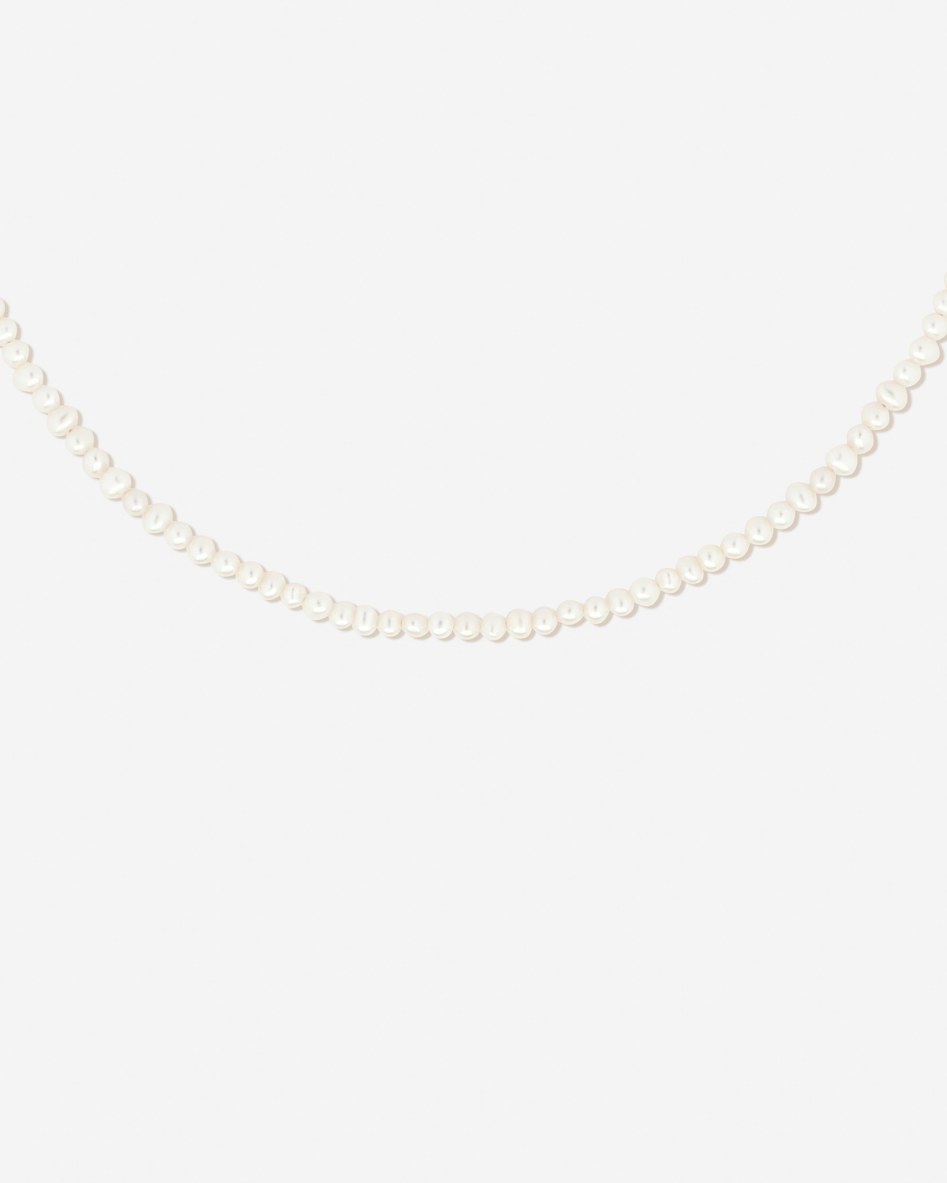 Bruna The Label Necklace 18k Gold Vermeil / Perlen Chantilly Choker