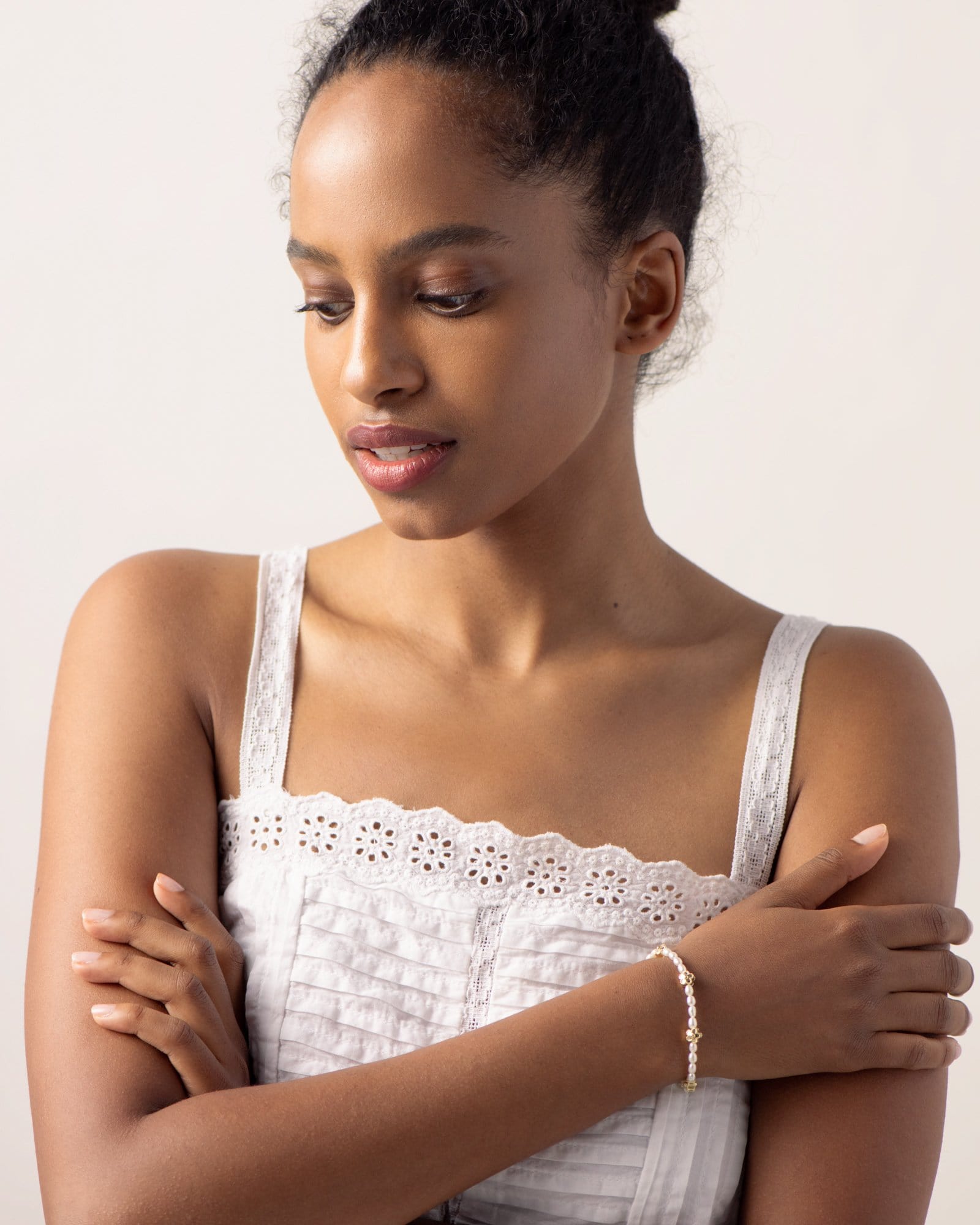 Bruna The Label Bracelet 18k Gold Vermeil / Perlen Fiore Bracelet