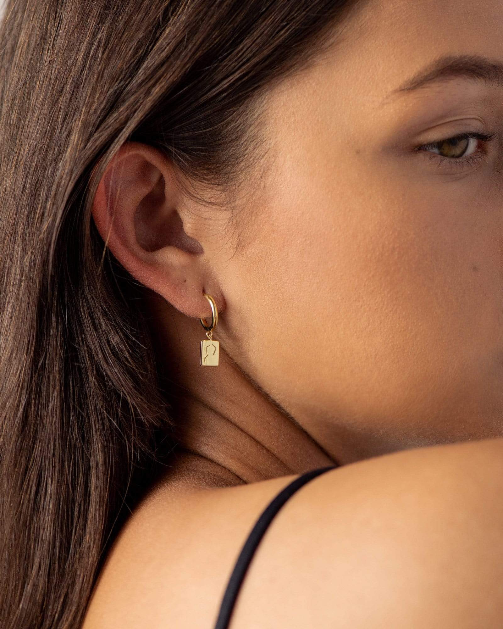 BRUNA The Label Earrings Florence Hoops