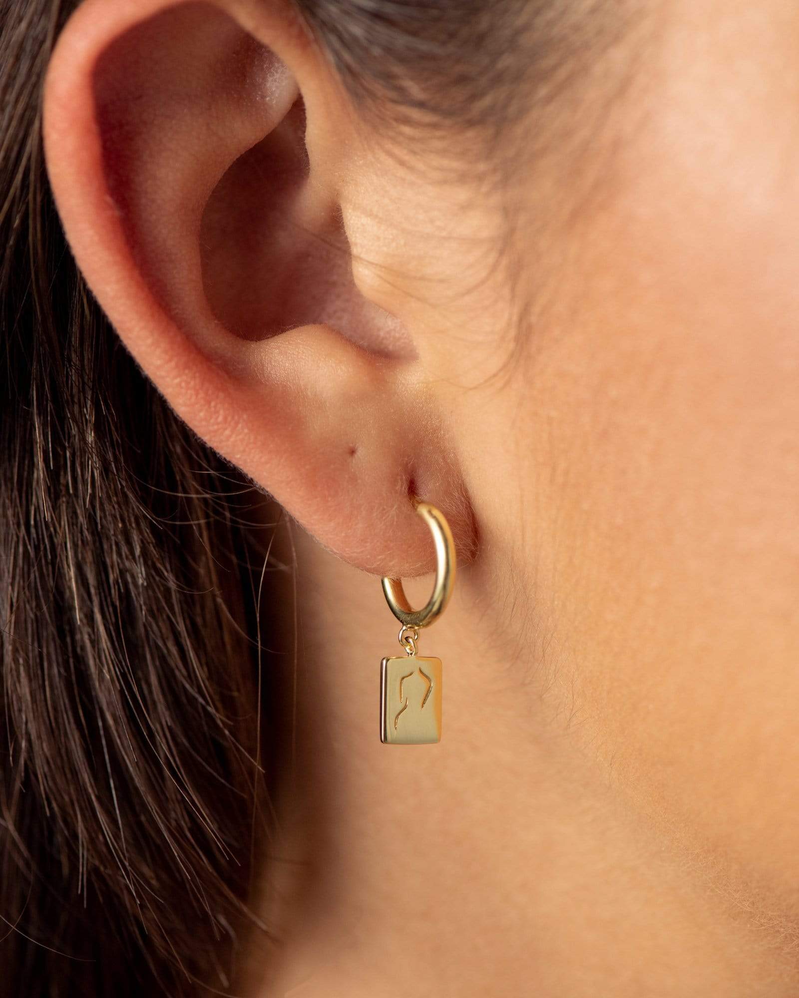 BRUNA The Label Earrings Florence Hoops