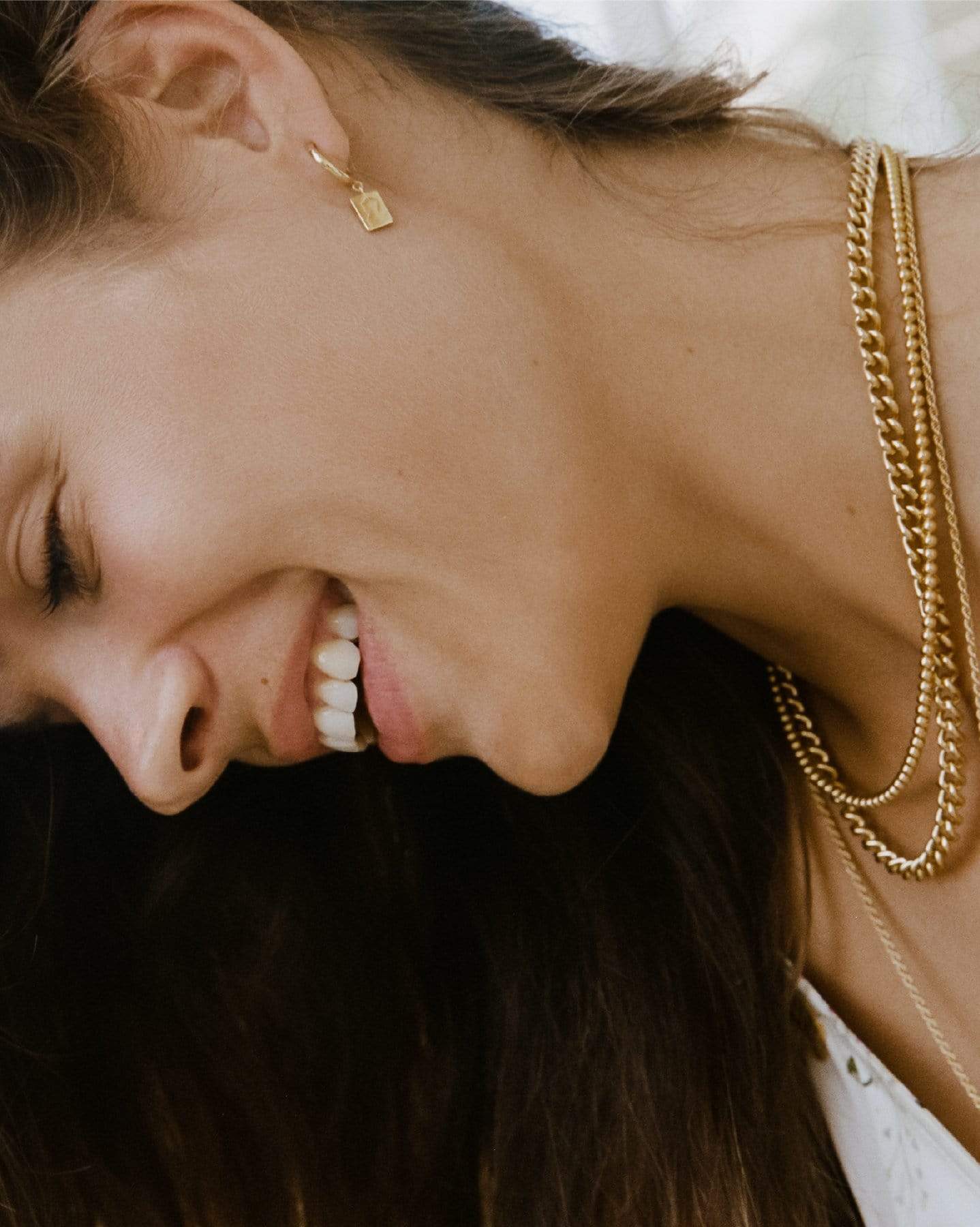 BRUNA The Label Earrings Florence Hoops