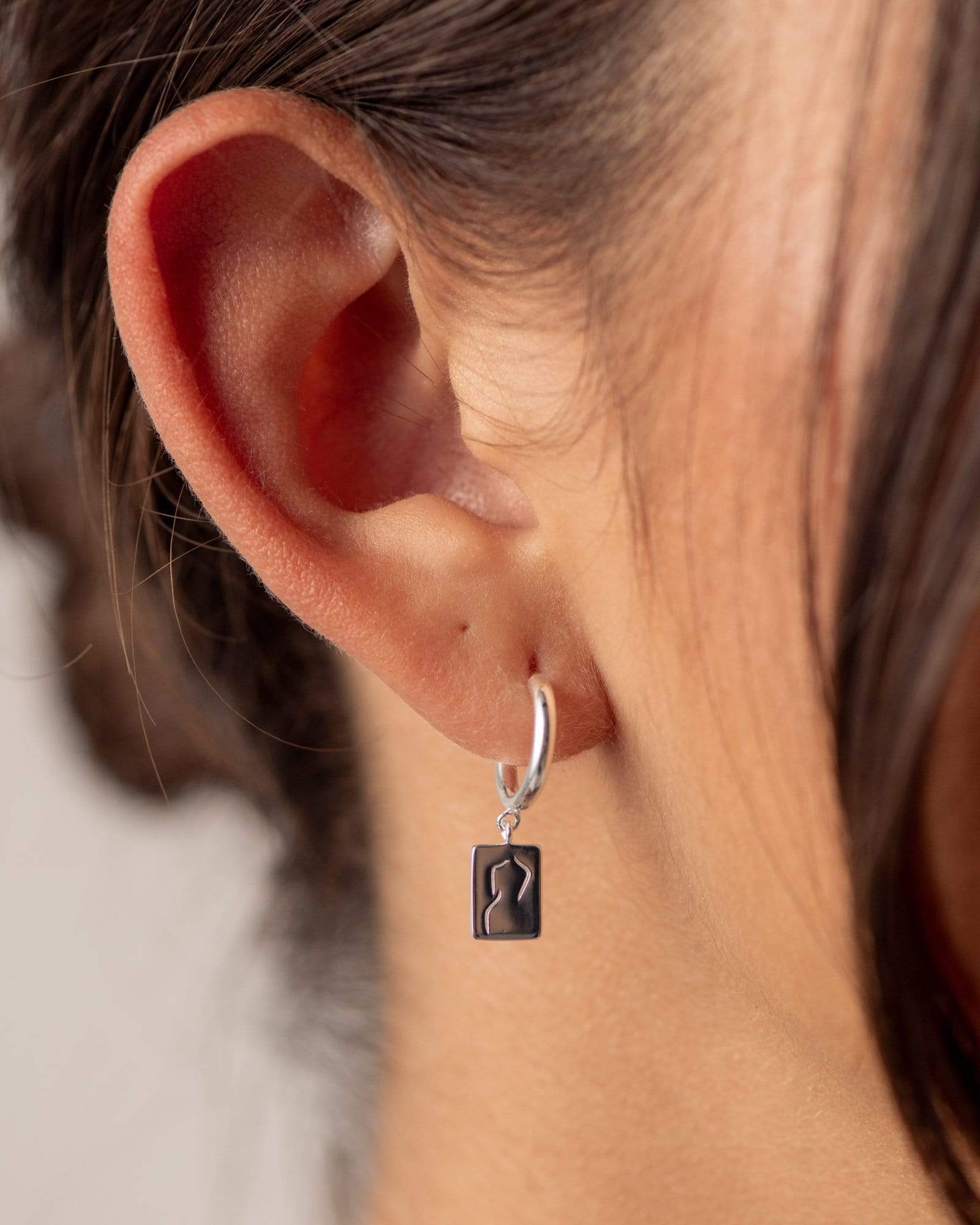 BRUNA The Label Earrings Florence Hoops