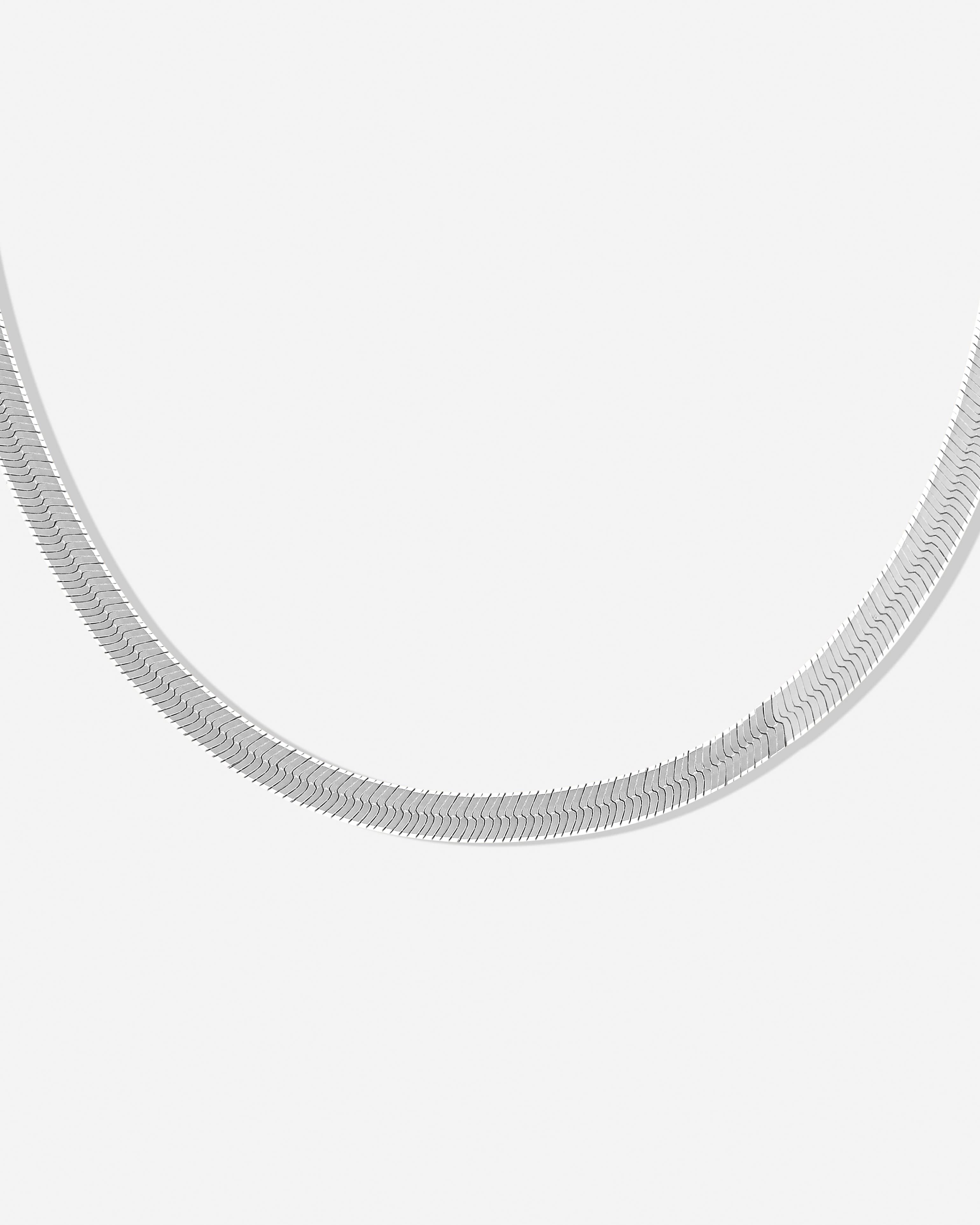 BRUNA The Label Necklace 925 Sterling Silber / No Gems Fontelina Necklace