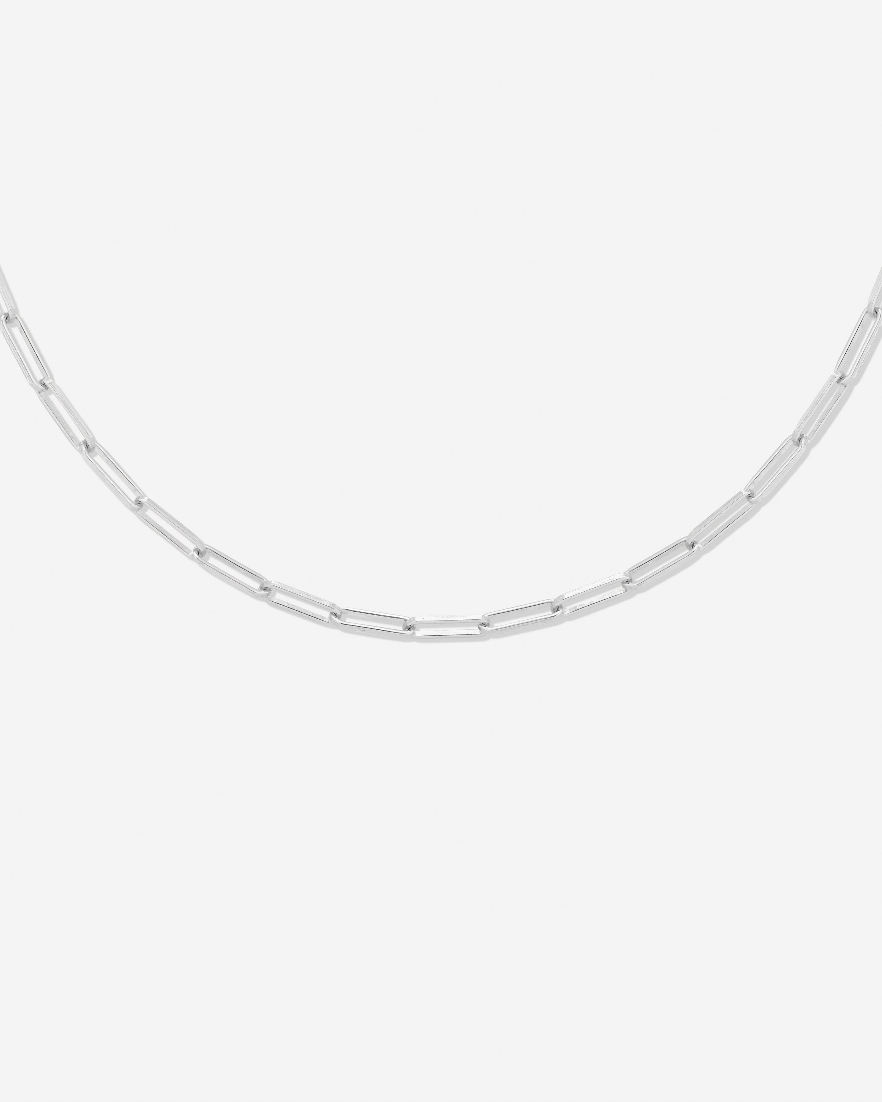 BRUNA The Label Necklace 925 Sterling Silber / No Gems L'été Necklace