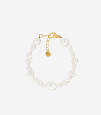 Bruna The Label Bracelet 18k Gold Vermeil / Perlen La Mer Bracelet