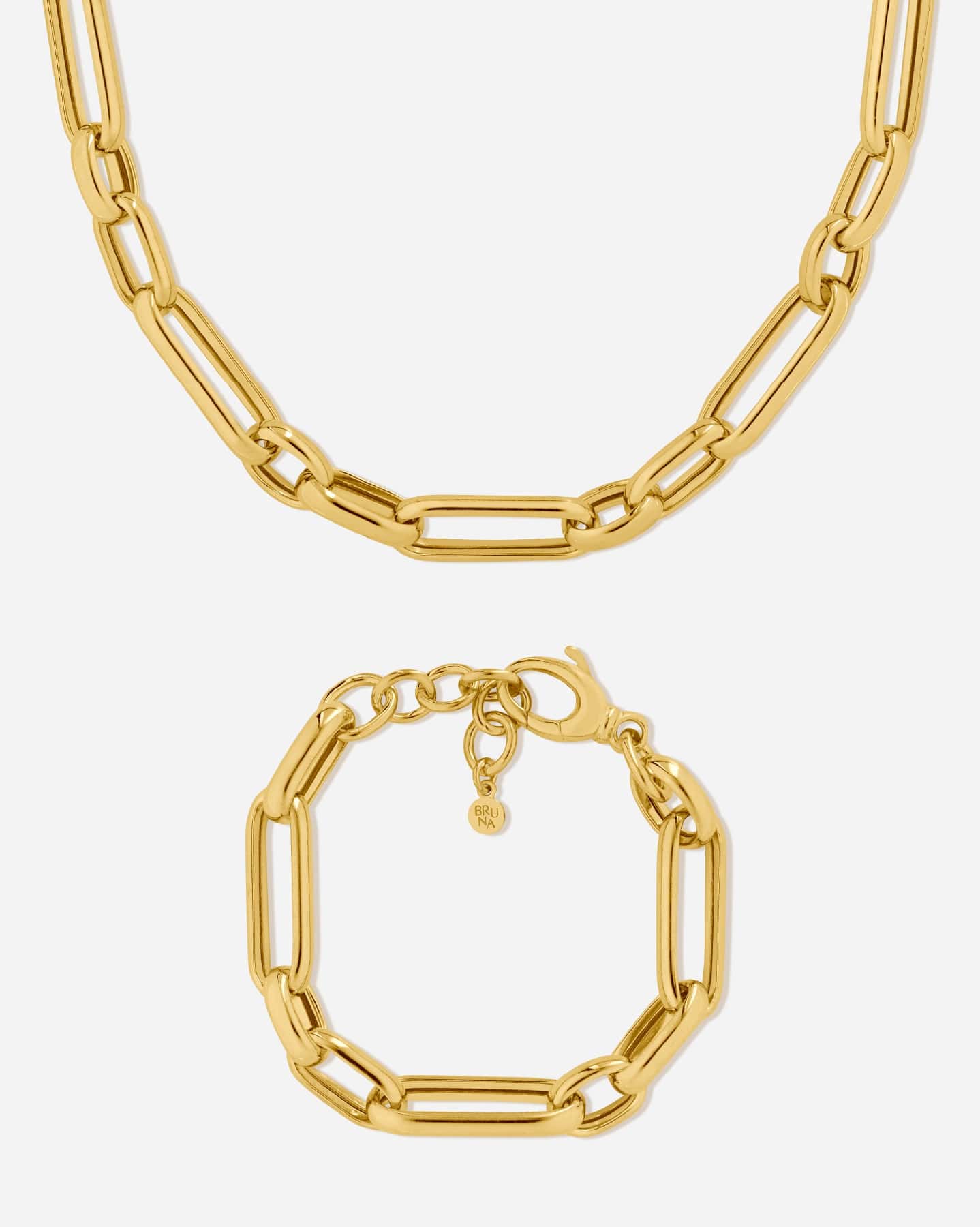 BRUNA The Label Sets 18k Gold Vermeil Lagos Set