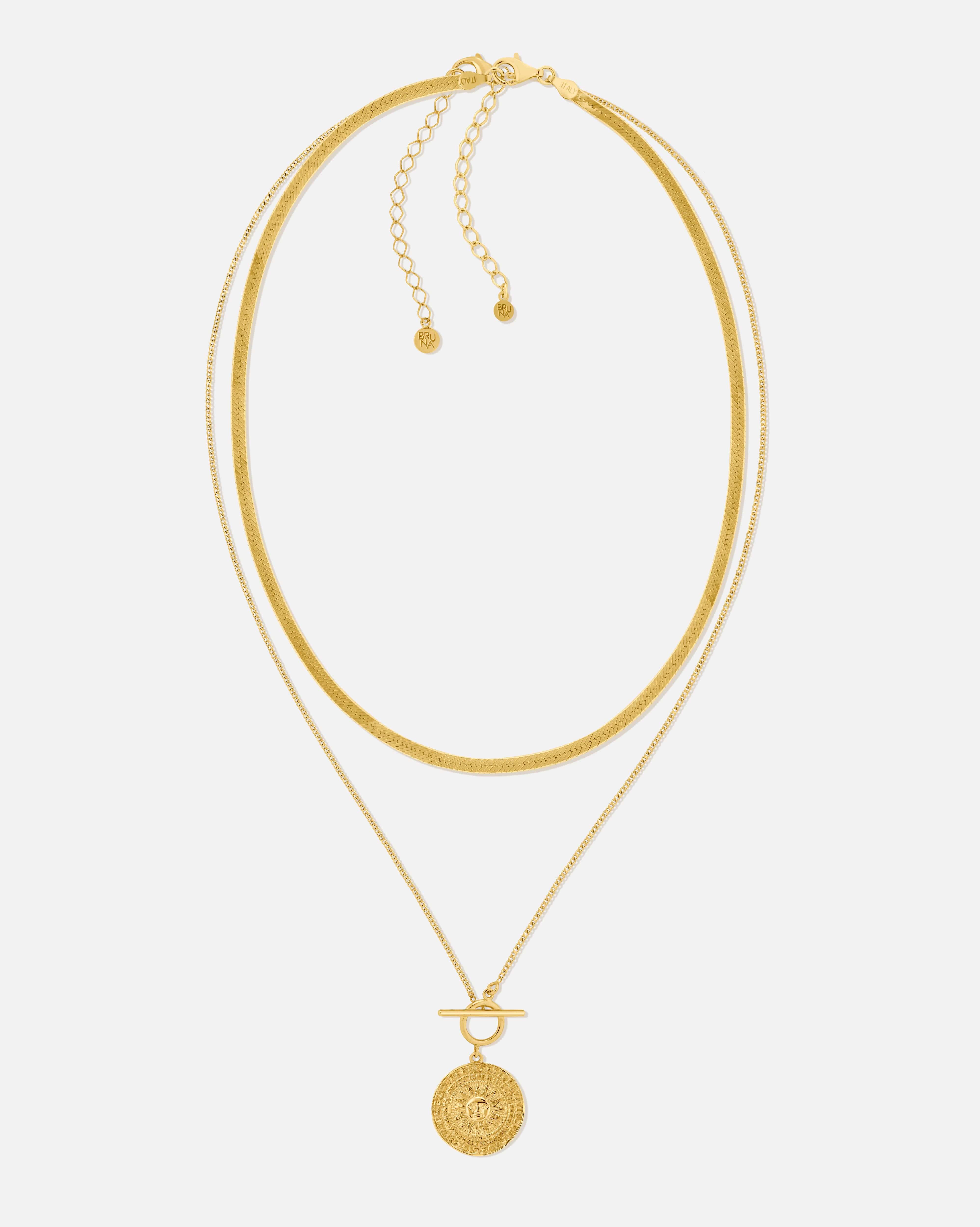 BRUNA The Label Sets 18k Gold Vermeil Livorno Set