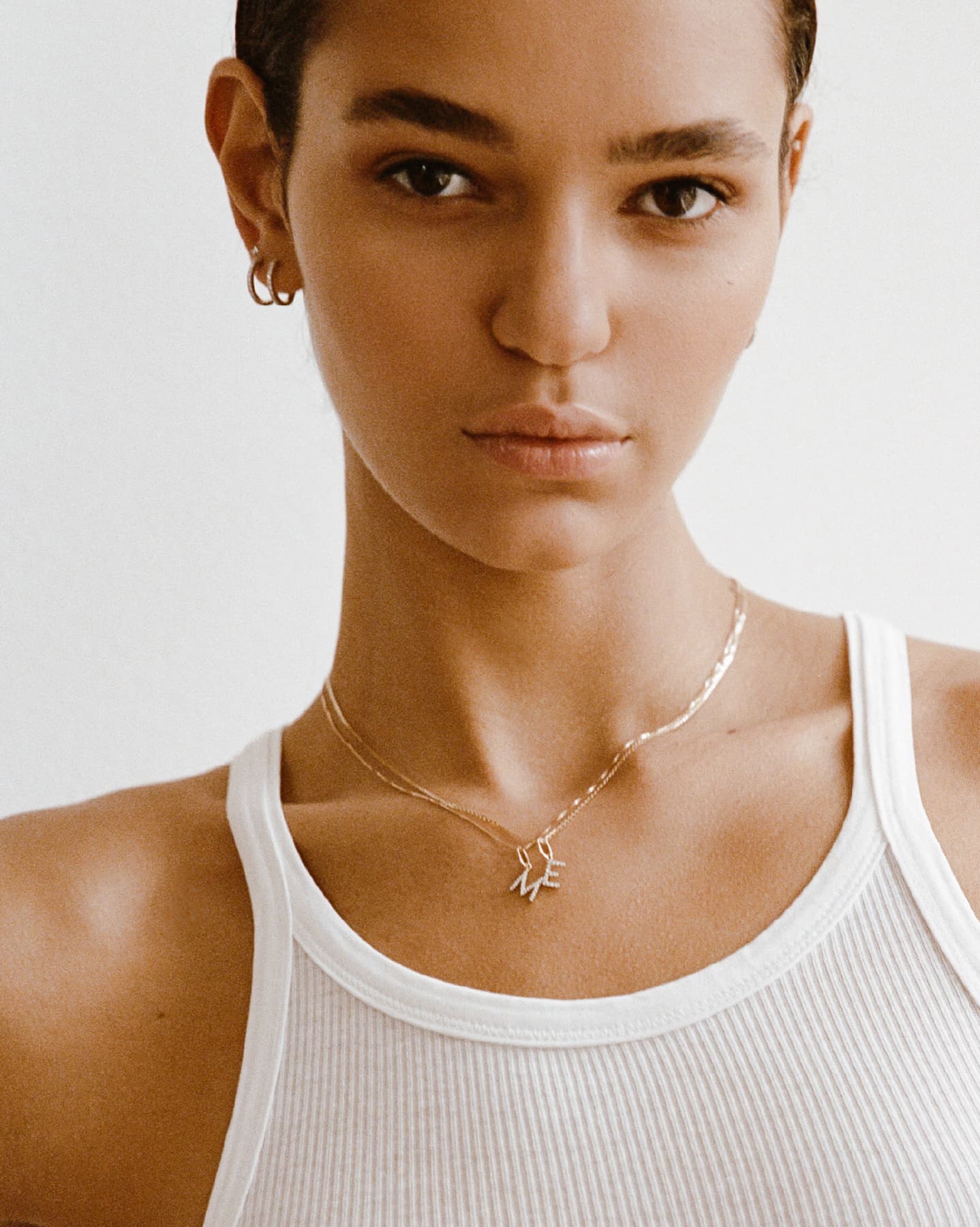 BRUNA The Label Earrings Lumière Hoops