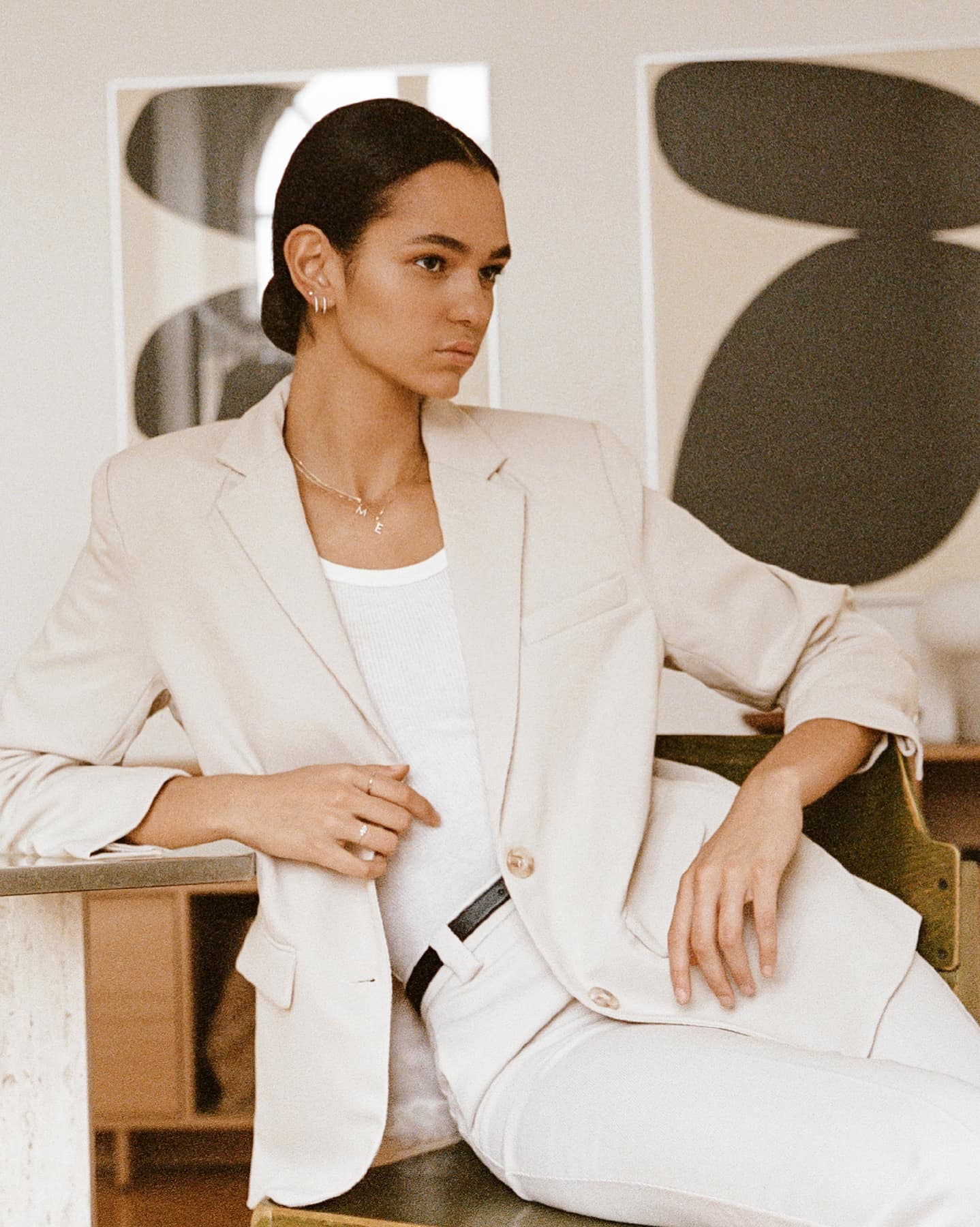 BRUNA The Label Earrings Lumière Hoops