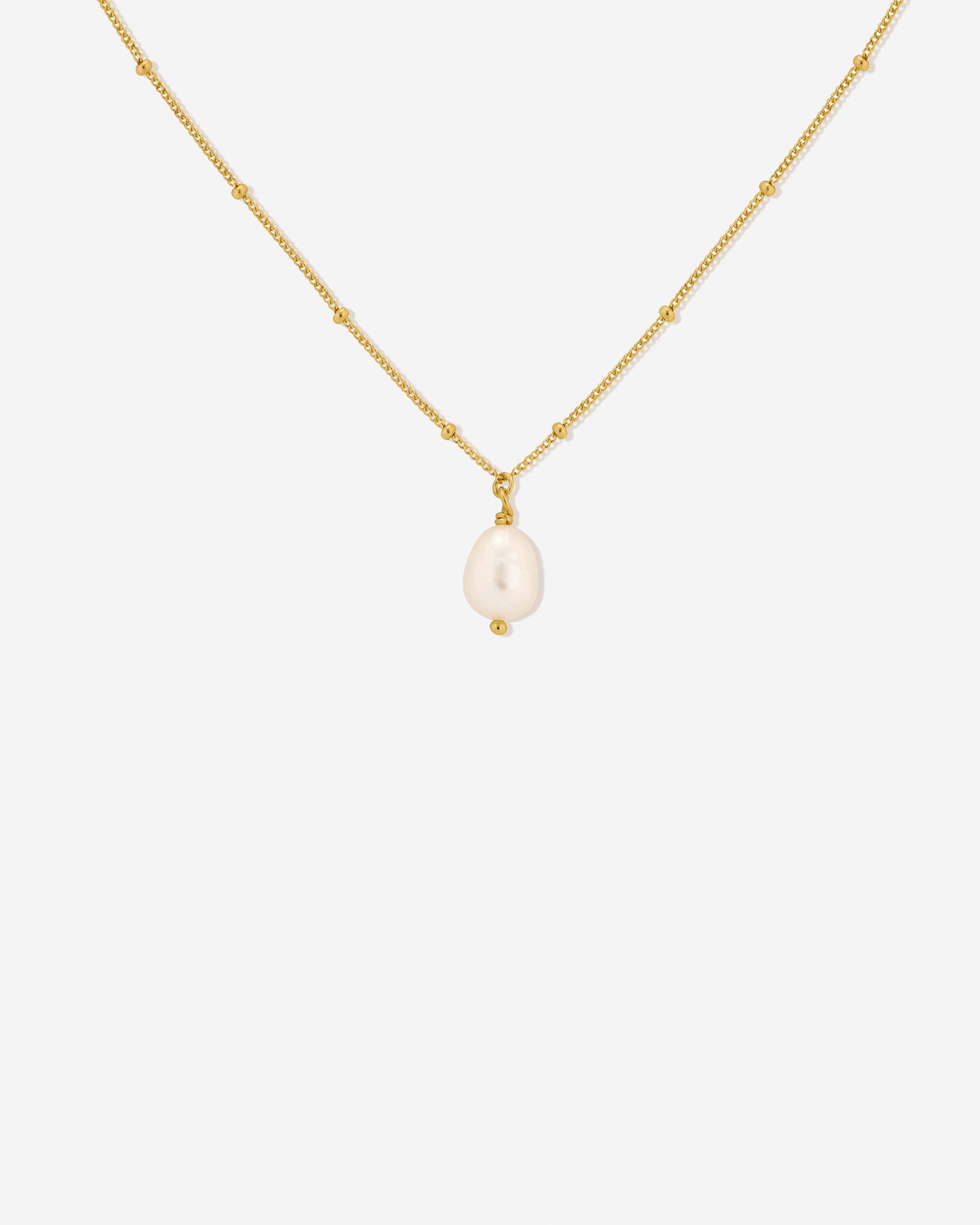 Bruna The Label Necklace 18k Gold Vermeil / Perlen Marquesa Choker