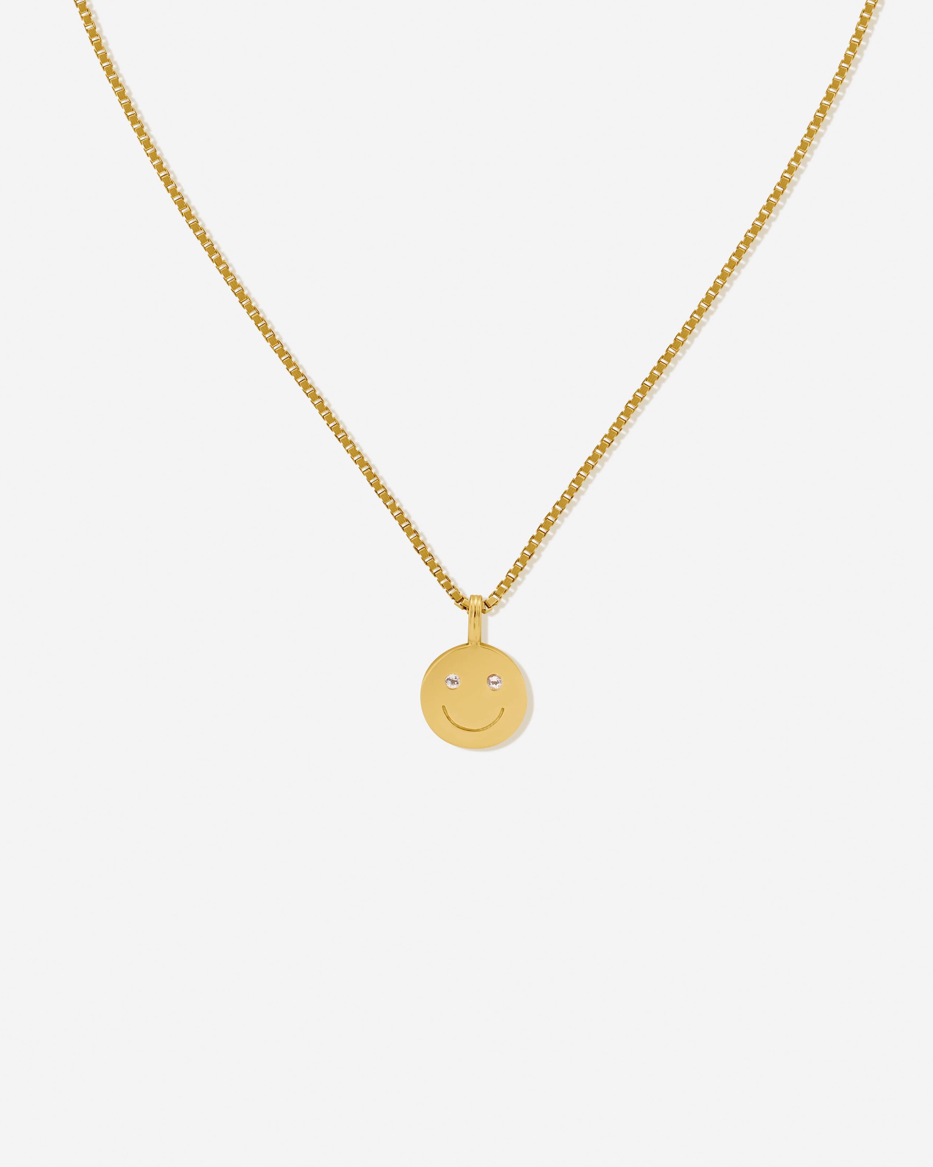 BRUNA The Label Necklace 18k Gold Vermeil / Topaz Menton Necklace
