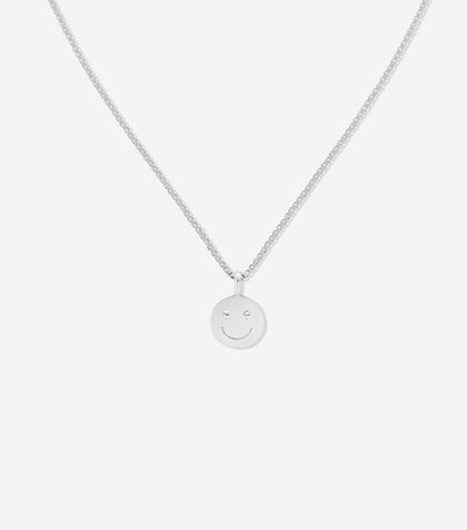 BRUNA The Label Necklace 925 Sterling Silber / Topaz Menton Necklace