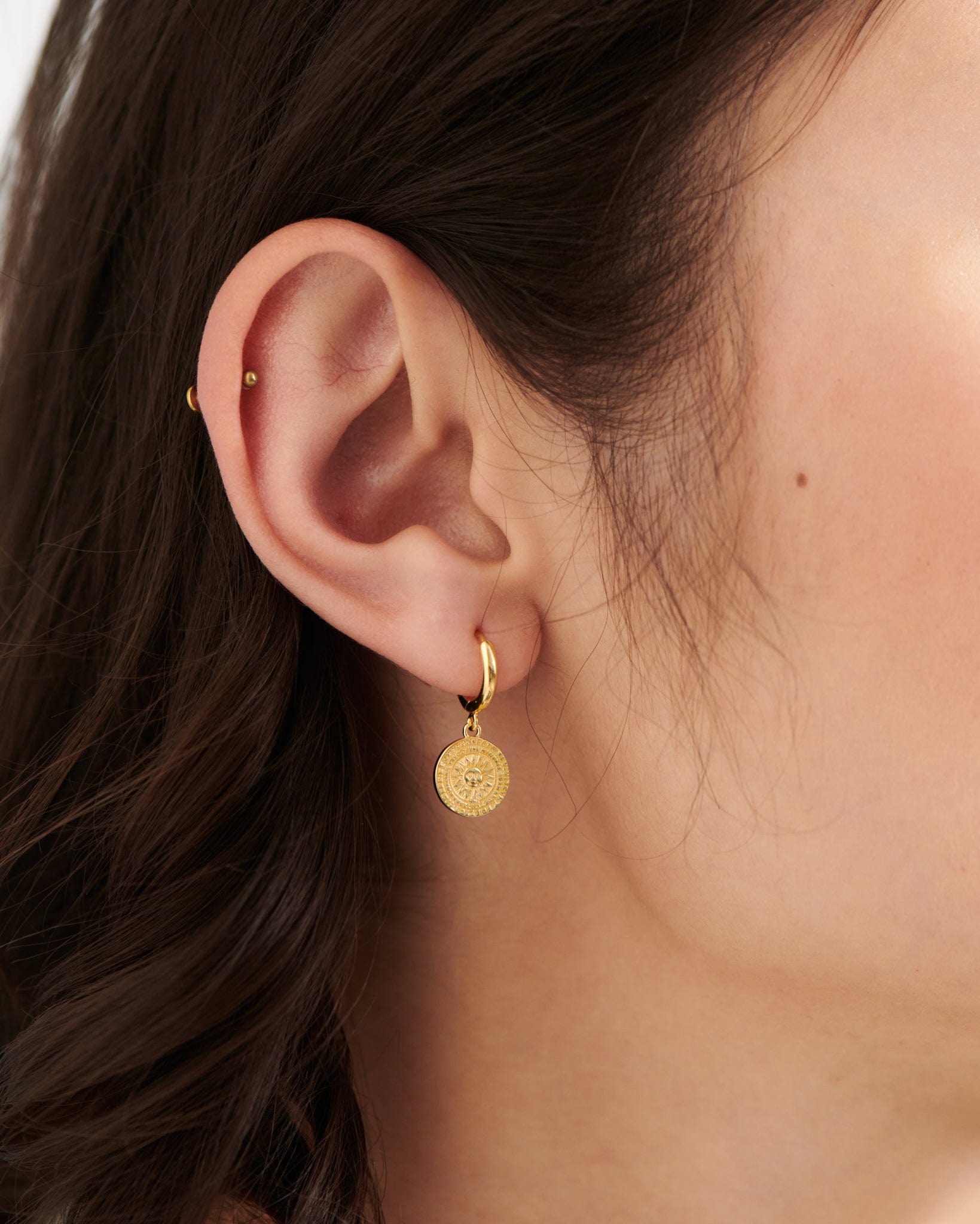 Bruna The Label Earrings Milos Mini Hoops