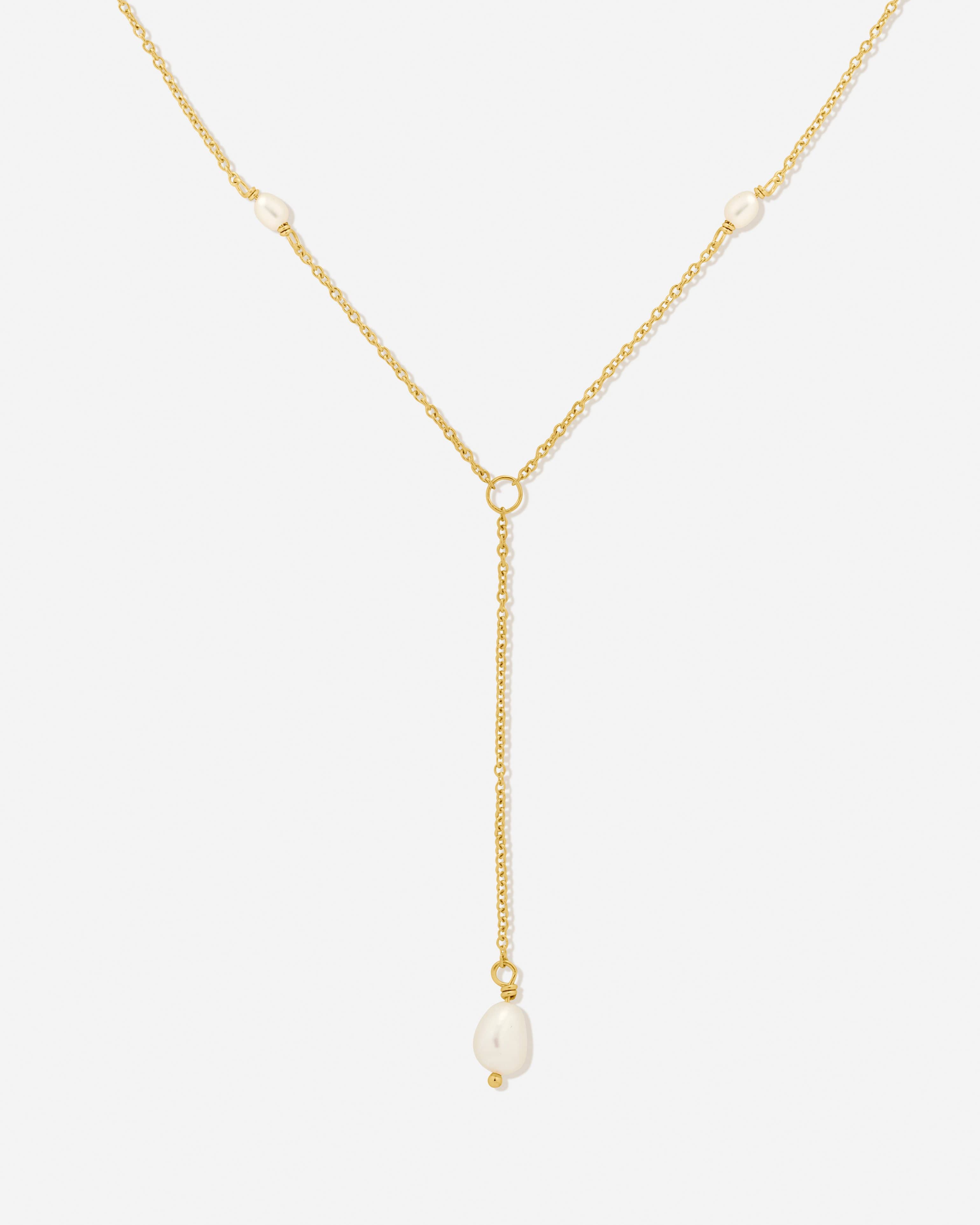 Bruna The Label Necklace 18k Gold Vermeil / Perlen Mondello Necklace