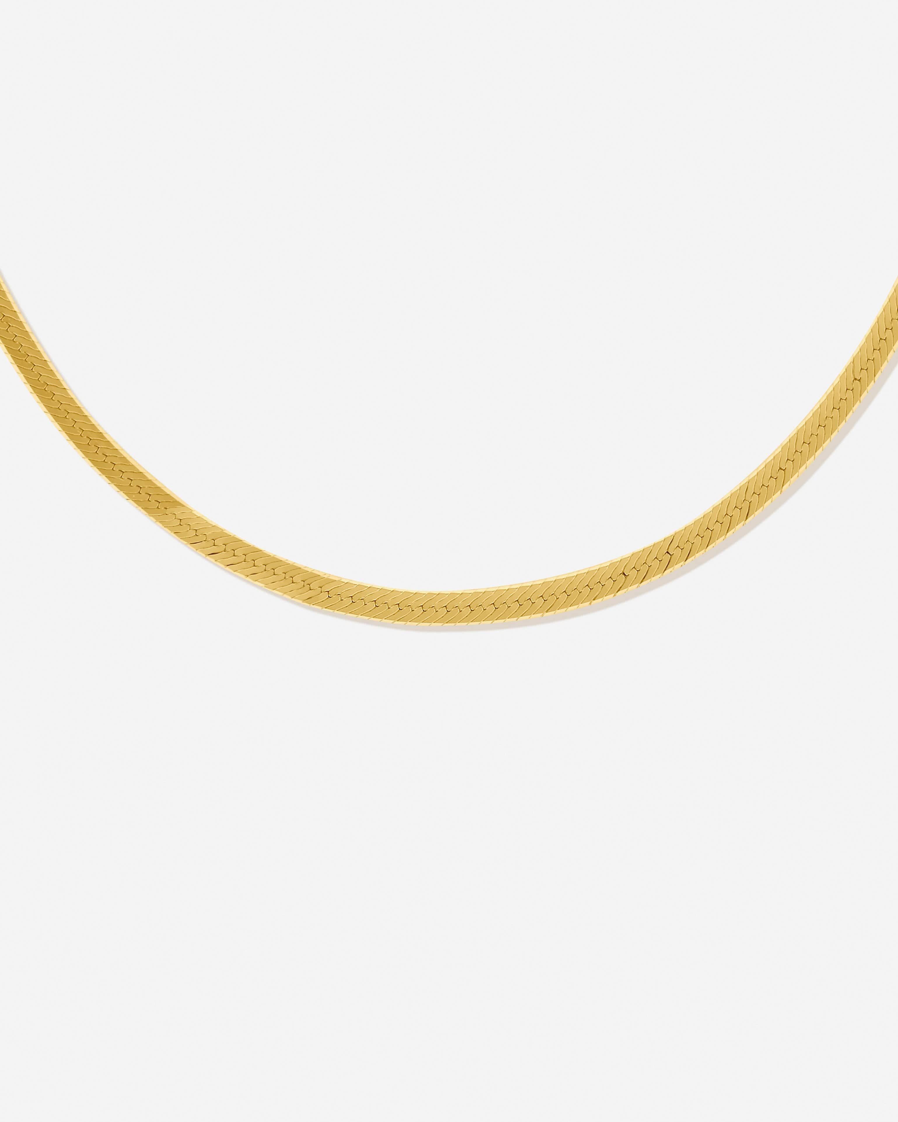 Bruna The Label Necklace 18k Gold Vermeil / No Gems Monti Necklace