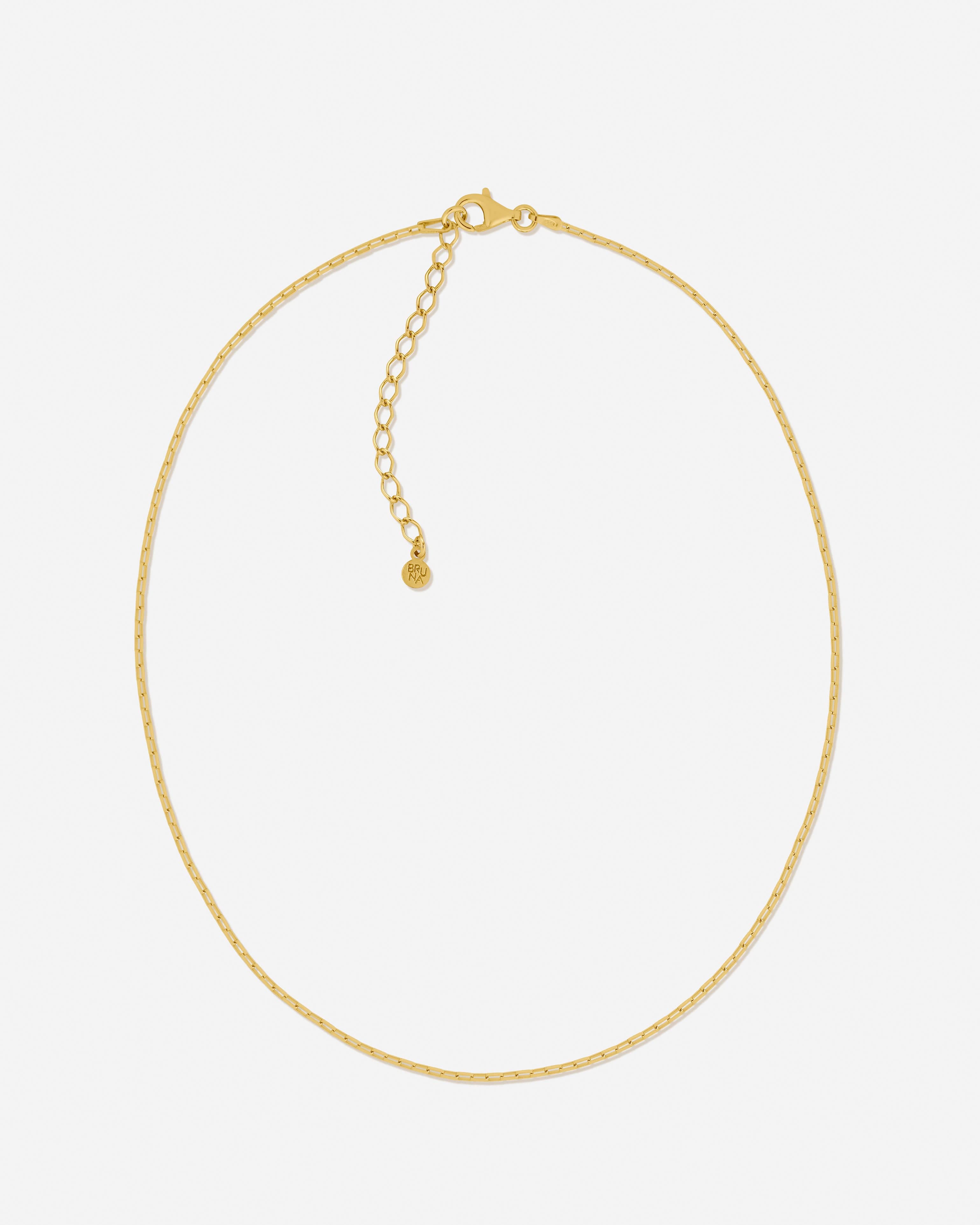 Bruna The Label Necklace 18k Gold Vermeil / No Gems Nîmes Necklace
