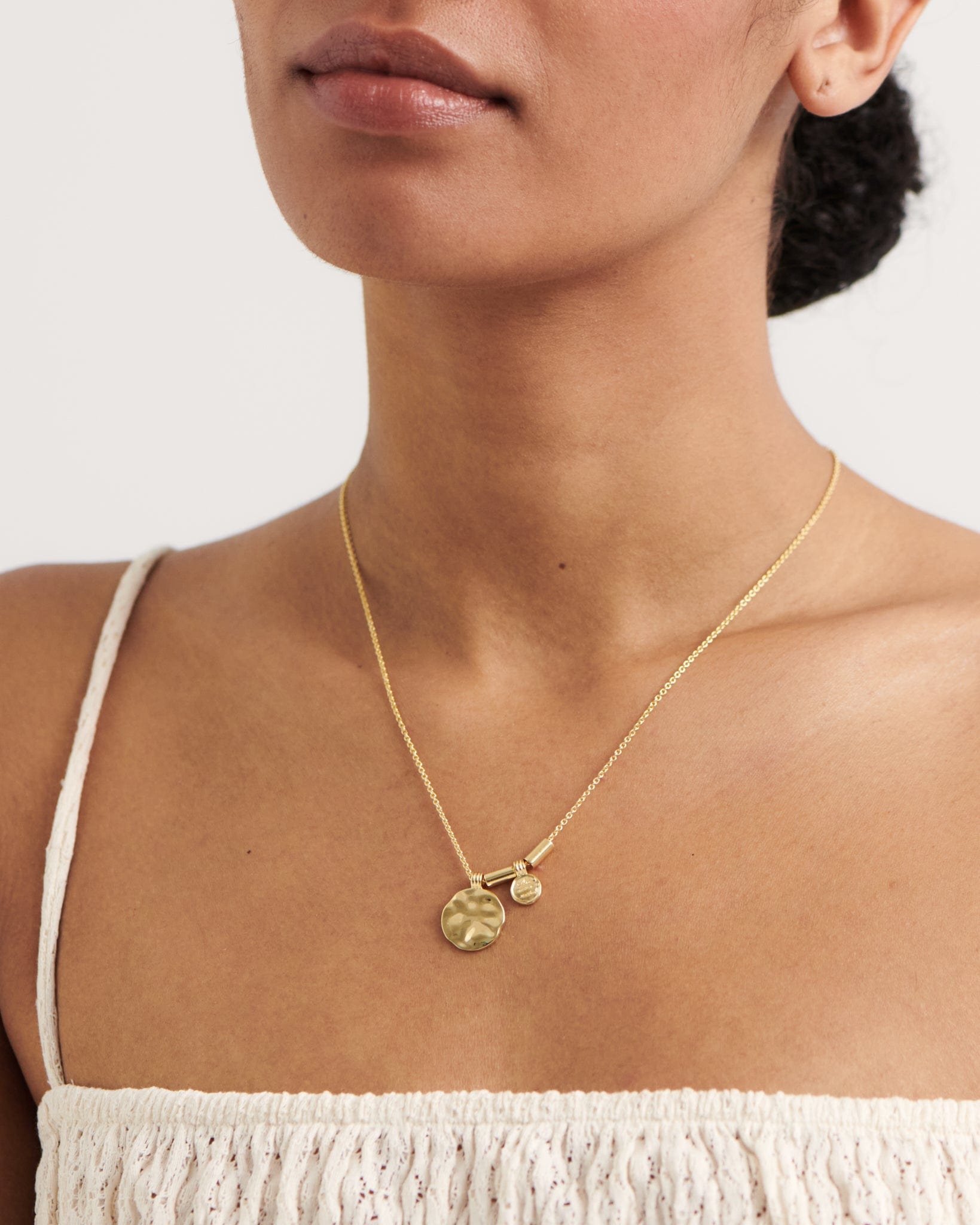 BRUNA The Label Necklace 18k Gold Vermeil / No Gems Nyon Necklace