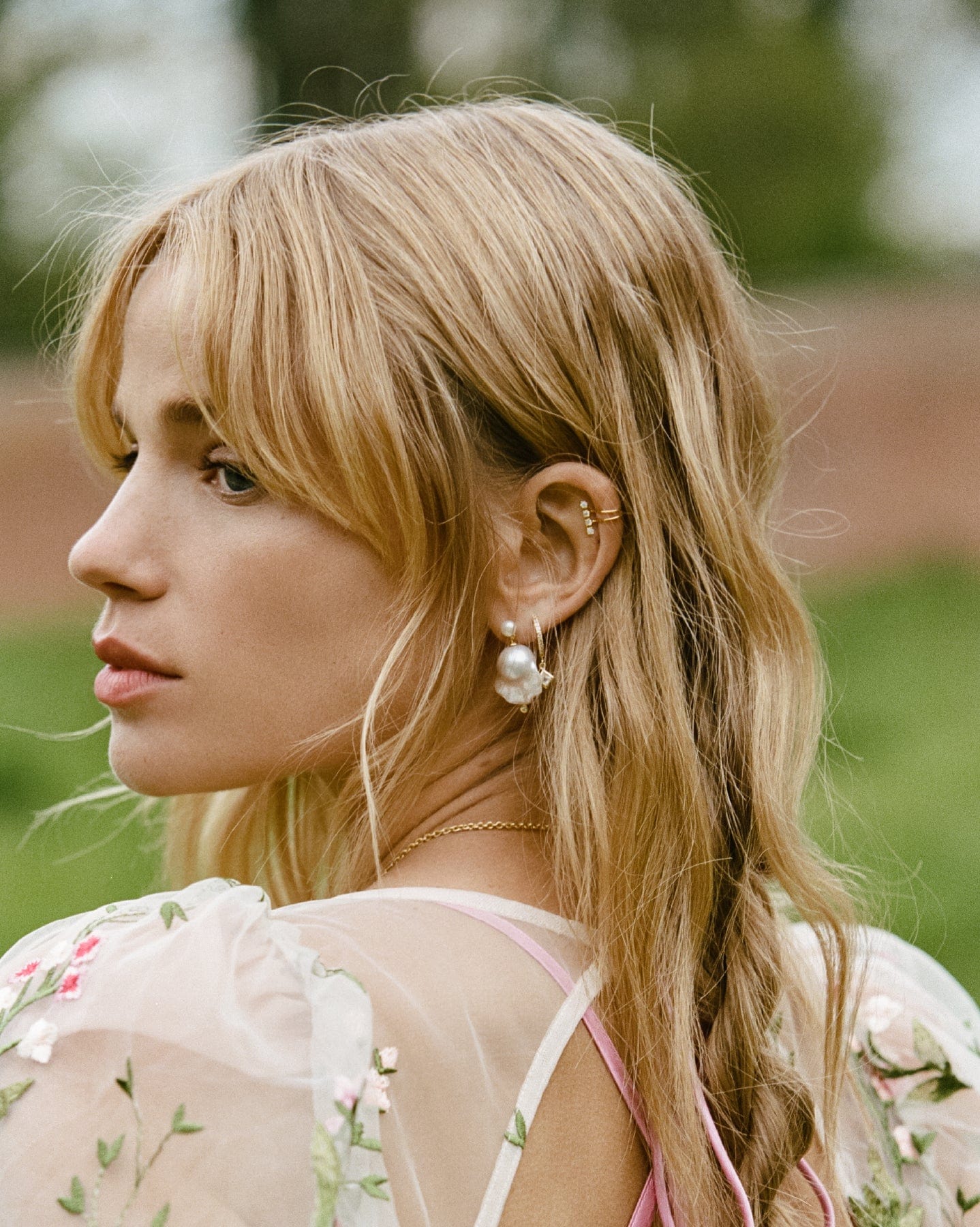 BRUNA The Label Earrings 18k Gold Vermeil / Perlen Pamplona Earrings