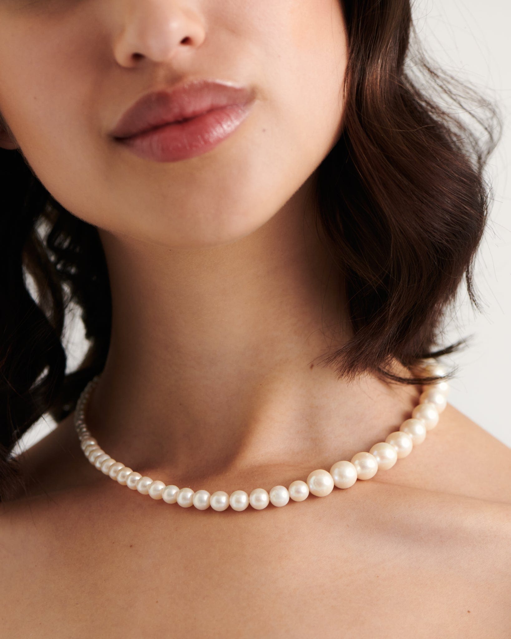 BRUNA The Label Necklace 18k Gold Vermeil / Perlen Paris Necklace