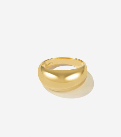 BRUNA The Label Ring 18k Gold Vermeil / 50 / No Gems Peony Ring