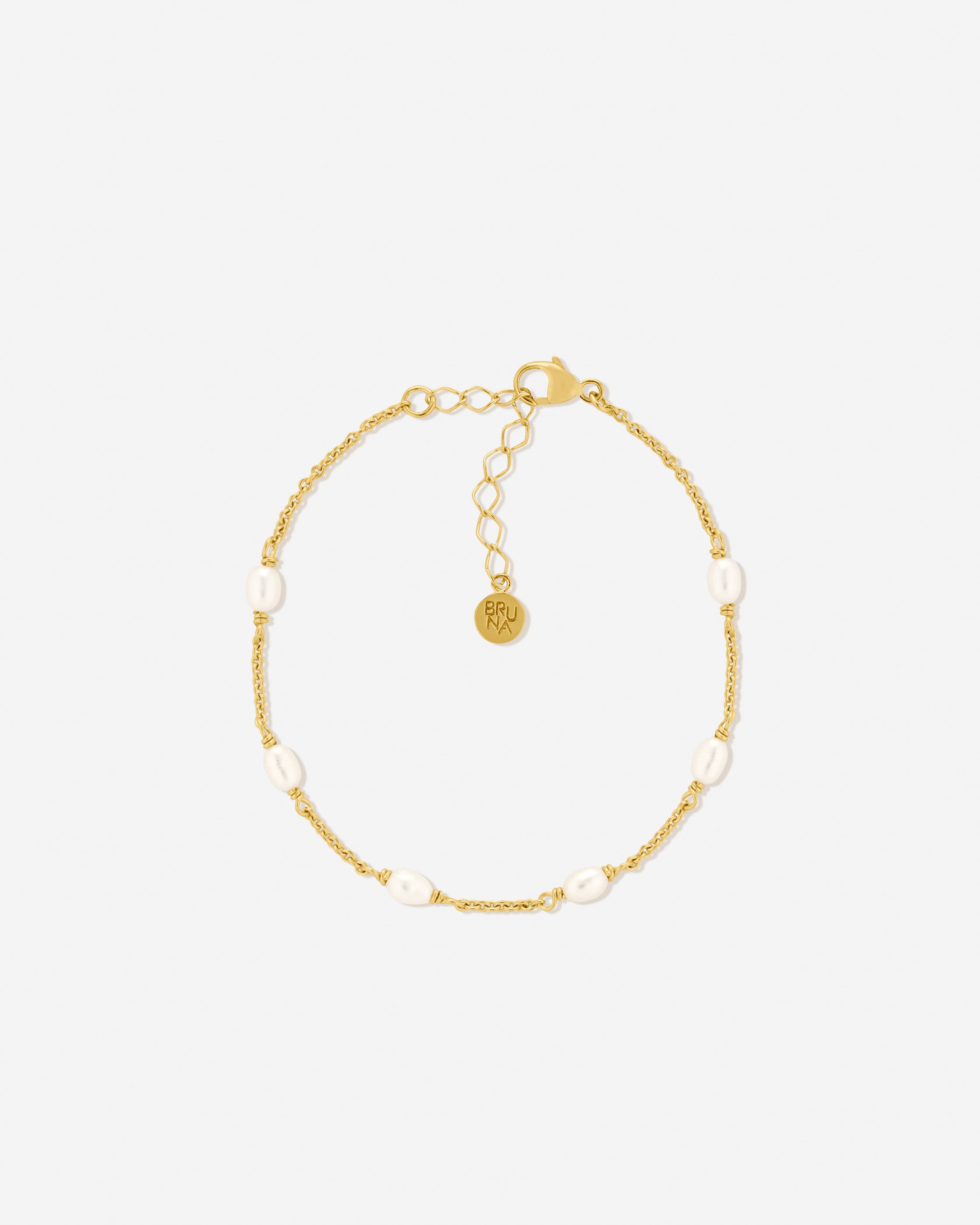 Bruna The Label Bracelet 18k Gold Vermeil / Perlen Portofino Bracelet