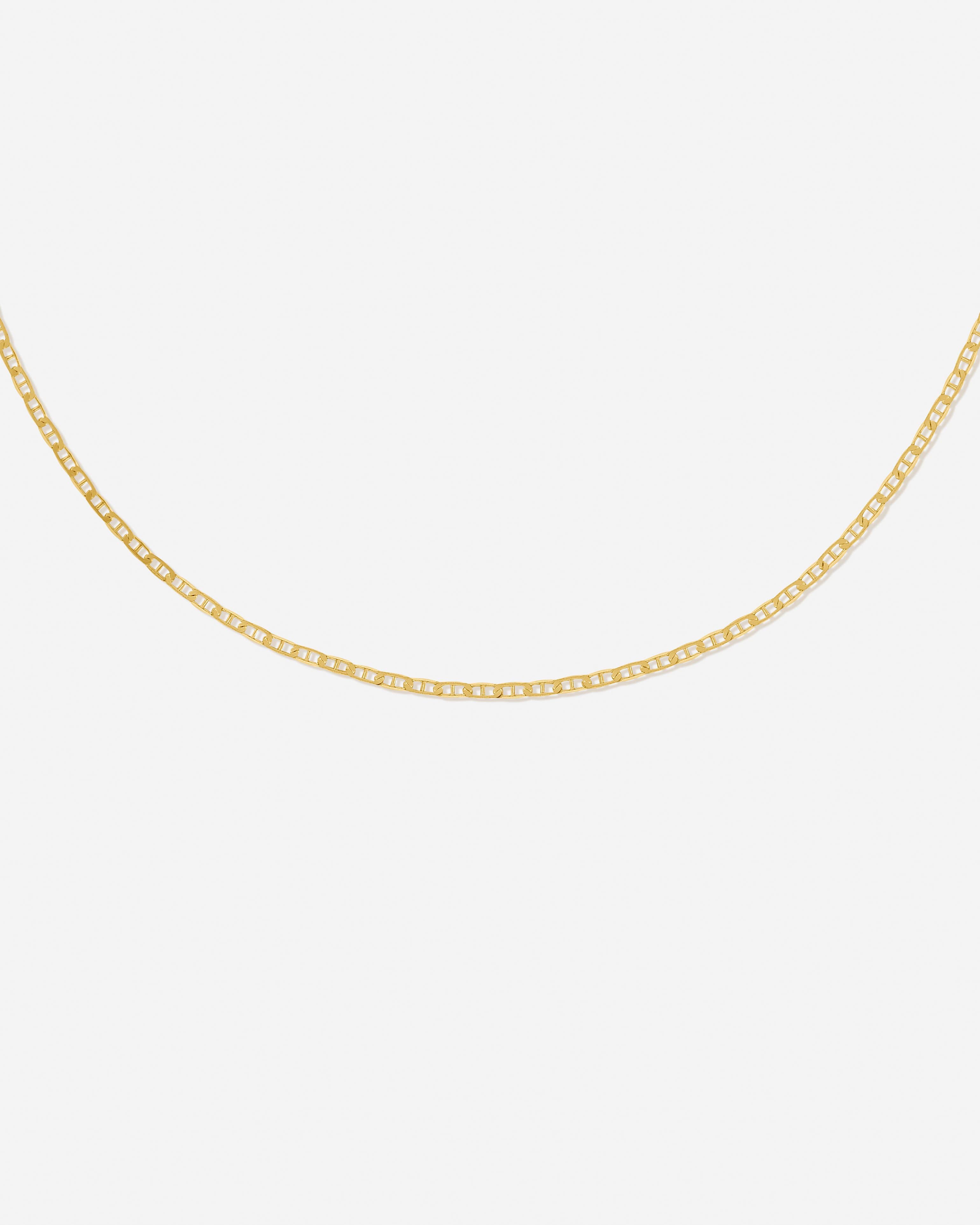 BRUNA The Label Necklace 18k Gold Vermeil / No Gems Positano Necklace