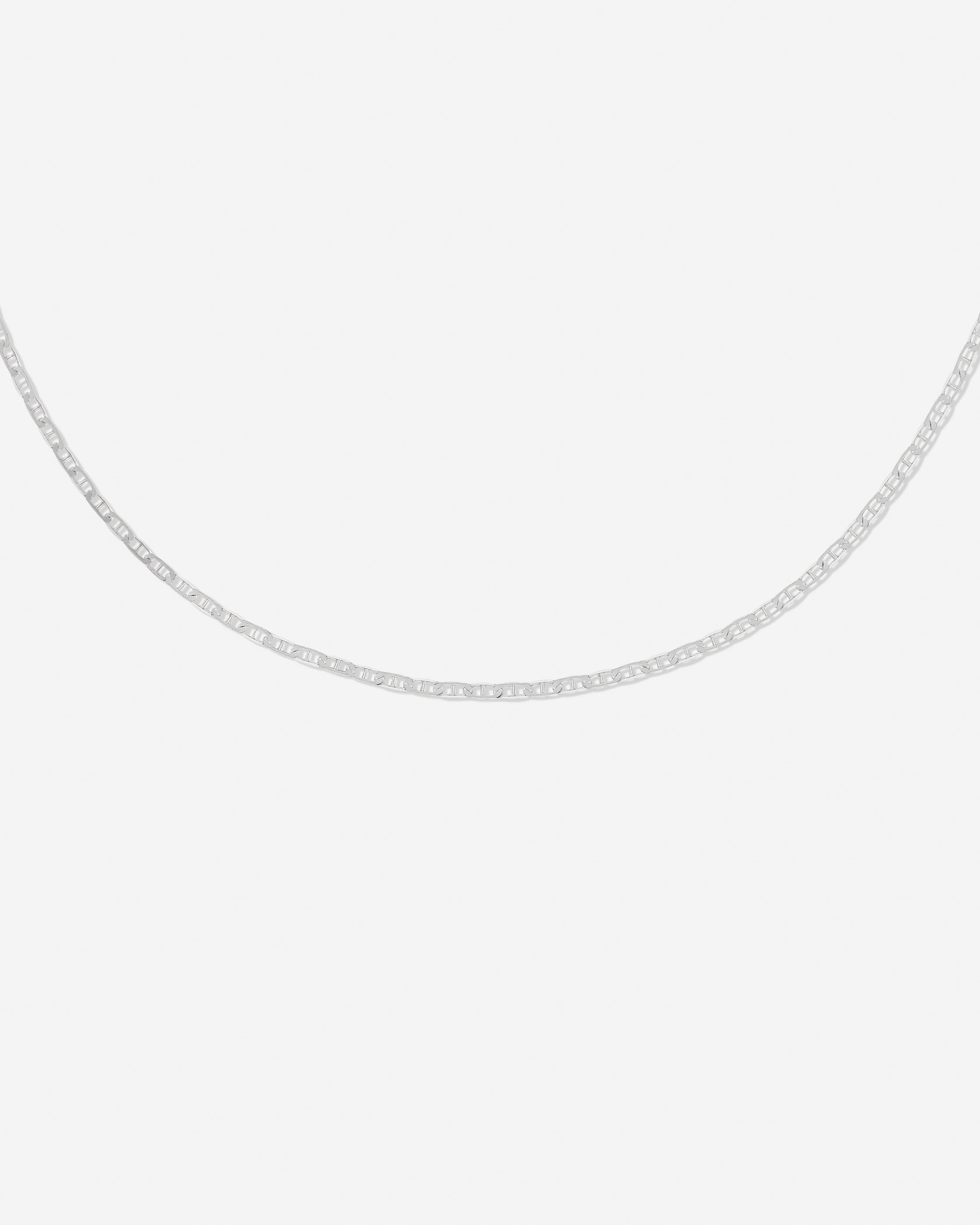 BRUNA The Label Necklace 925 Sterling Silber / No Gems Positano Necklace