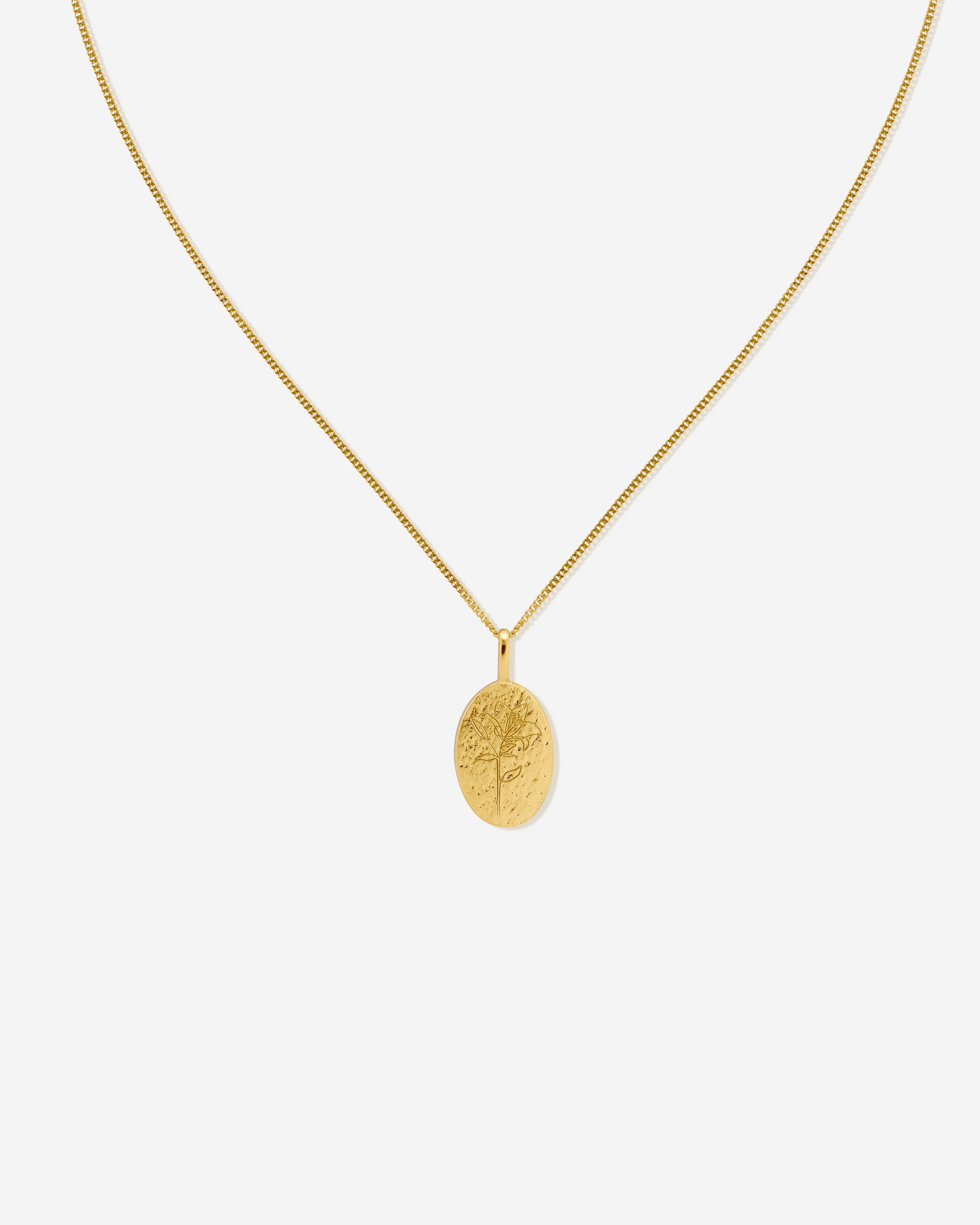 BRUNA The Label Necklace 18k Gold Vermeil / No Gems Provence Necklace