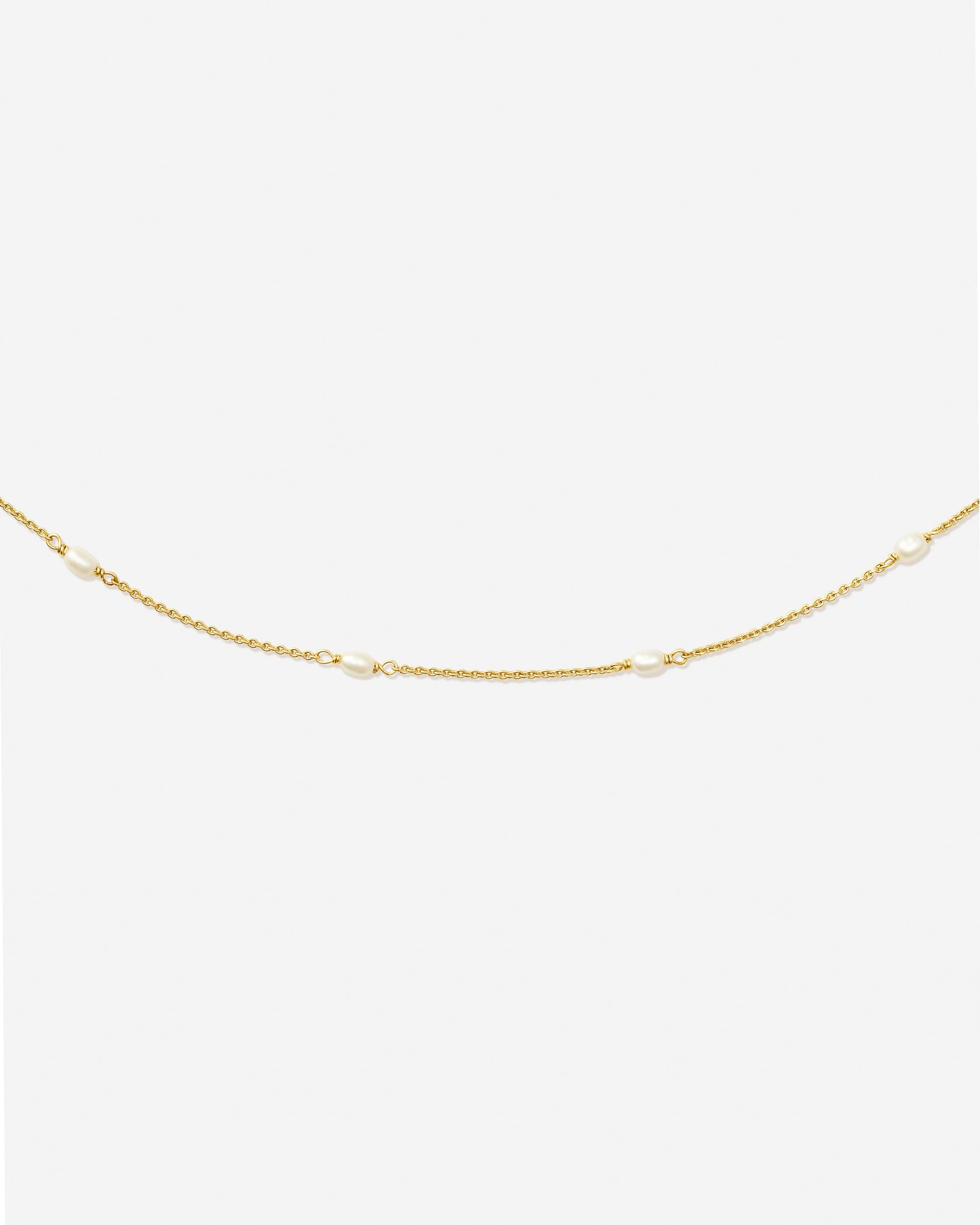 Bruna The Label Necklace 18k Gold Vermeil / Perlen Ravello Necklace
