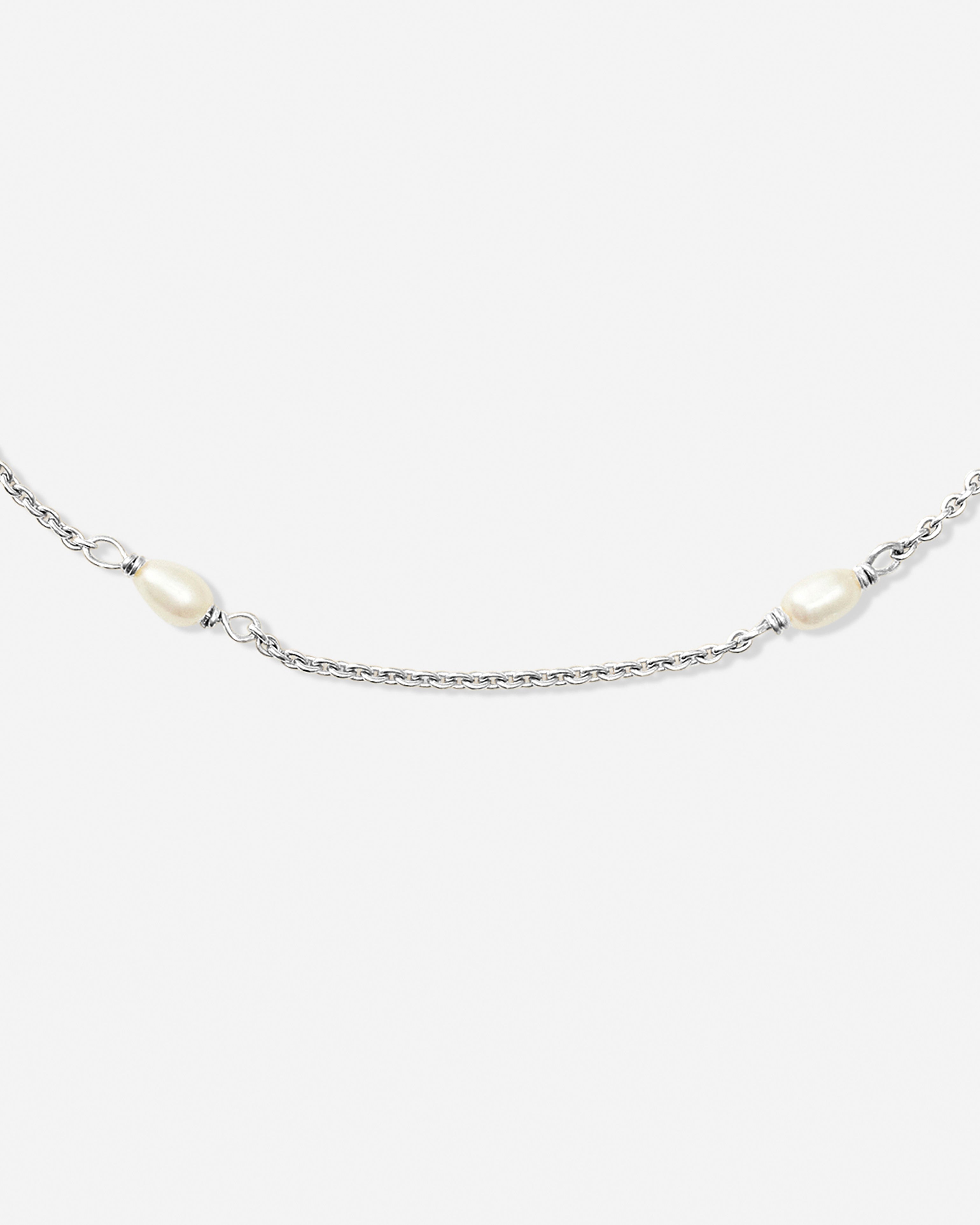 Bruna The Label Necklace 925 Sterling Silber / Perlen Ravello Necklace