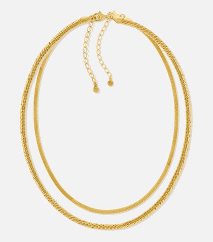 BRUNA The Label Sets 18k Gold Vermeil Ravenna Set