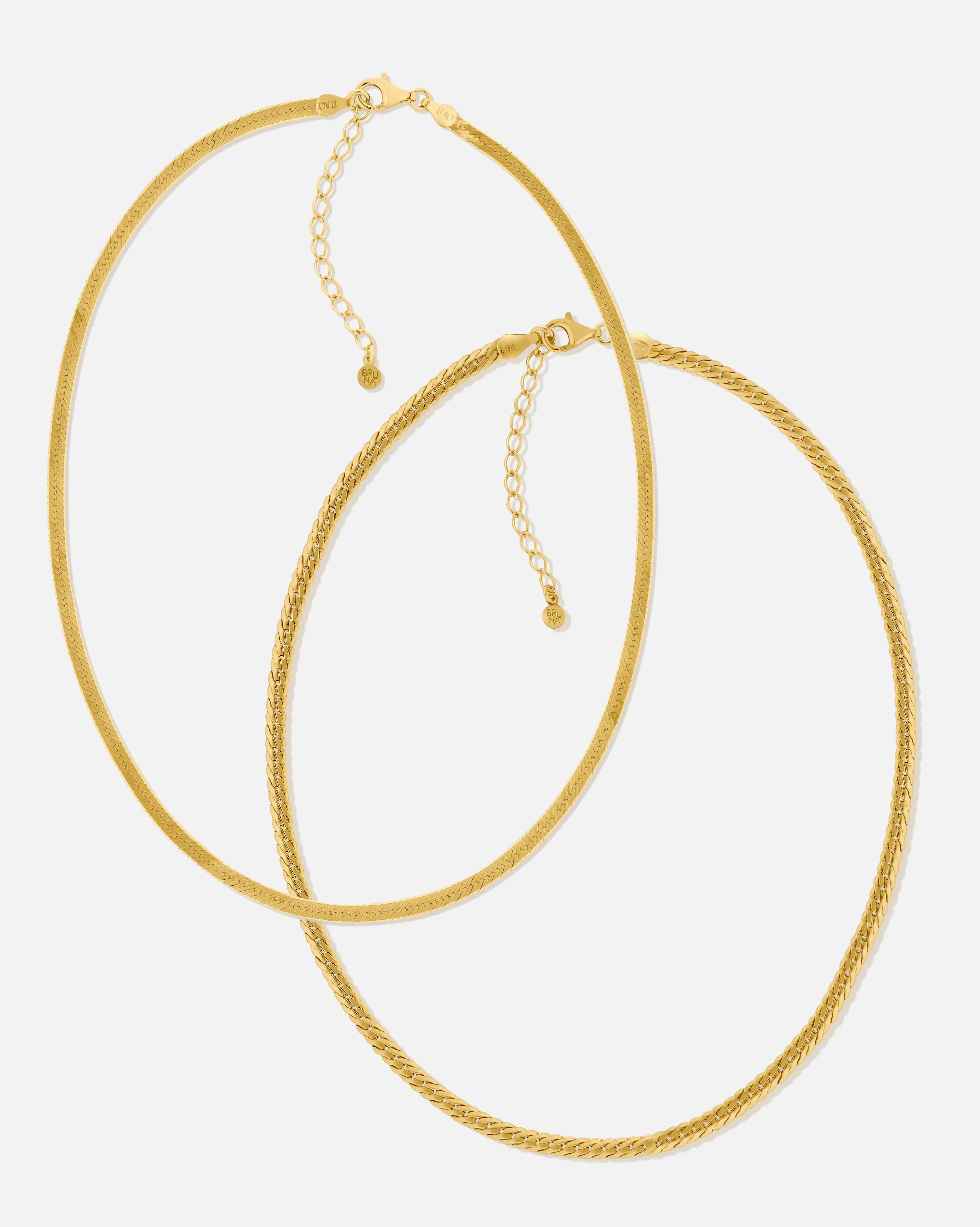 BRUNA The Label Sets 18k Gold Vermeil Ravenna Set
