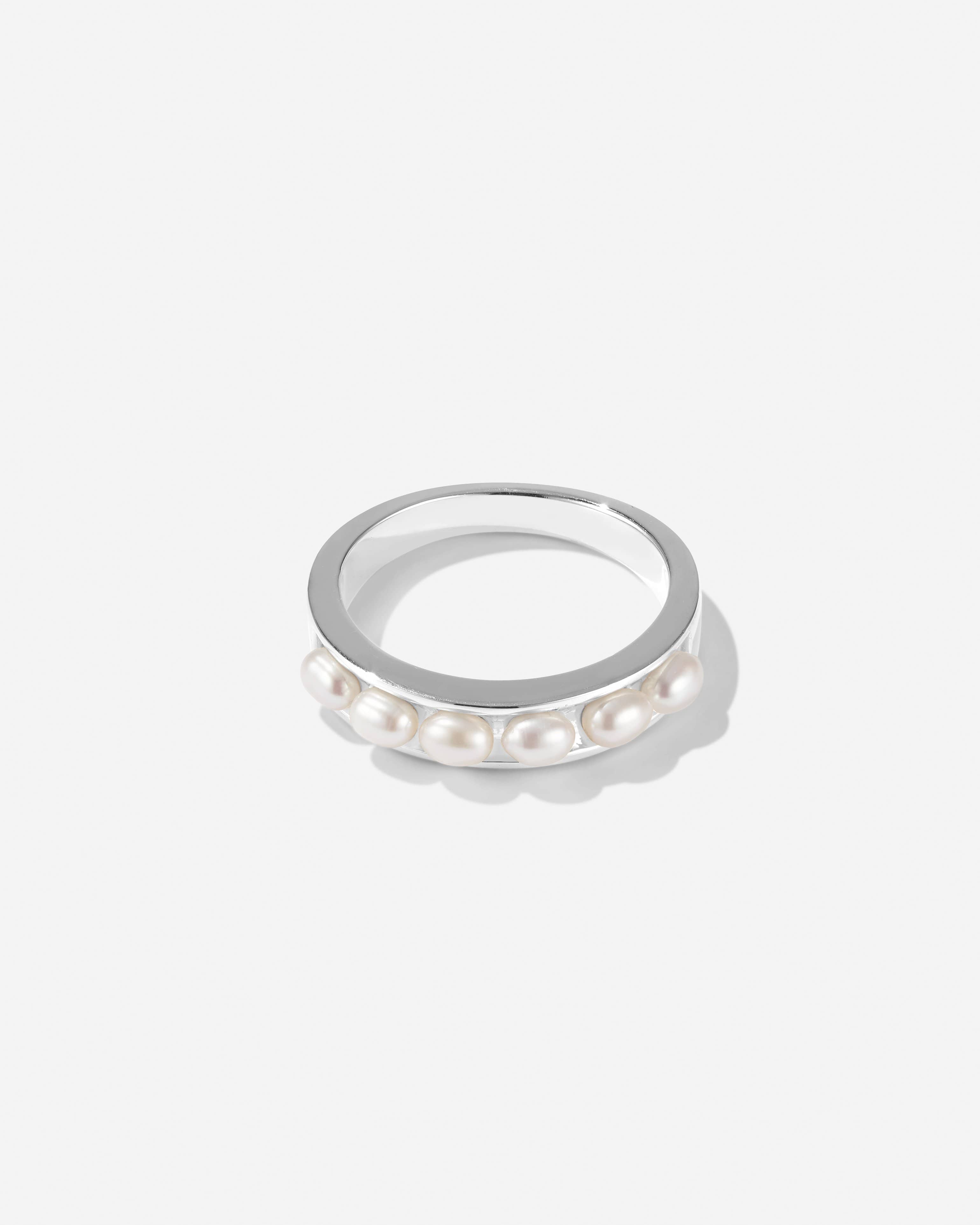 BRUNA The Label Ring 925 Sterling Silber / 52 / Perlen Rosemary Ring