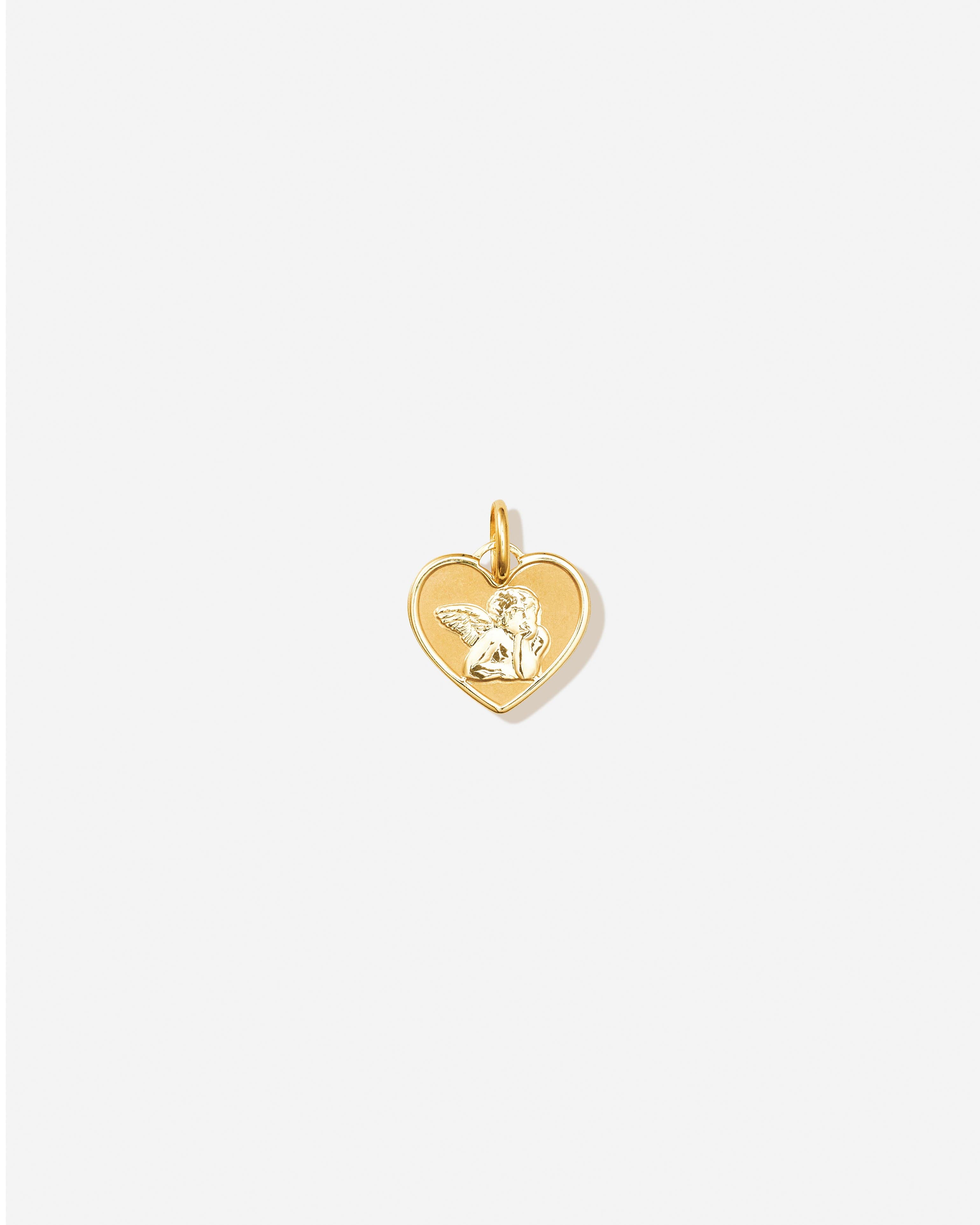 BRUNA The Label Charm 18k Gold Vermeil / No Gems Saint-Rose Charm
