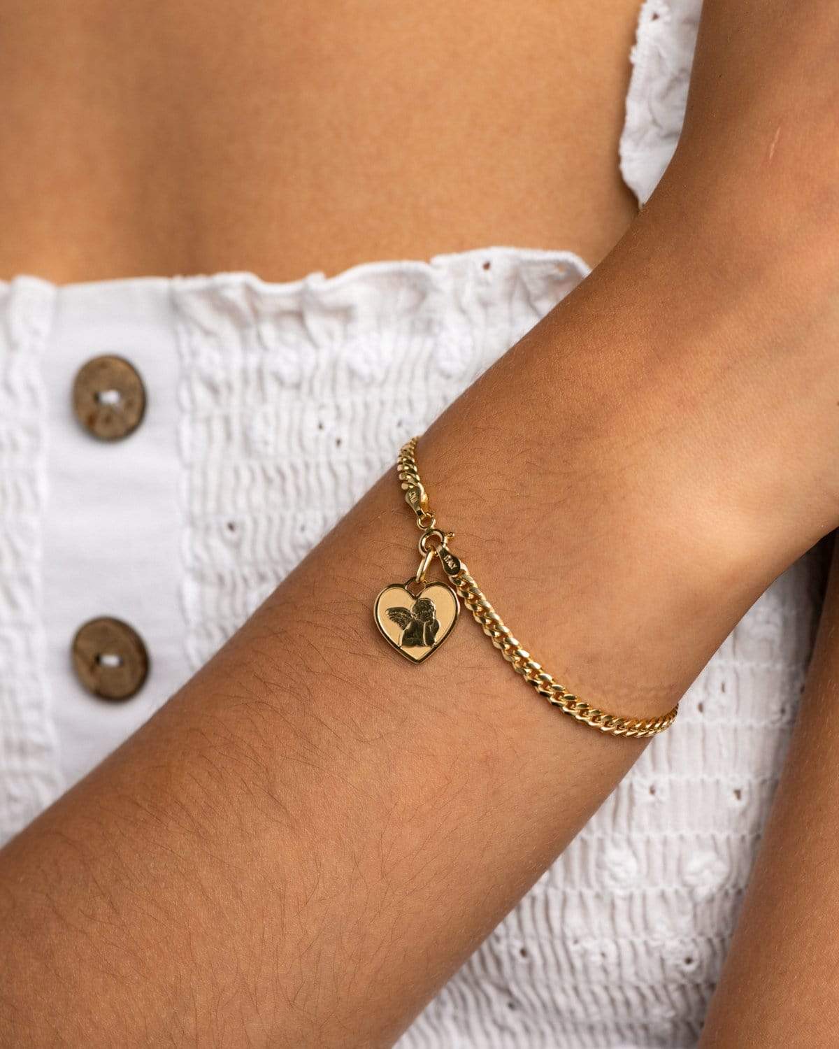 BRUNA The Label Charm Saint-Rose Charm