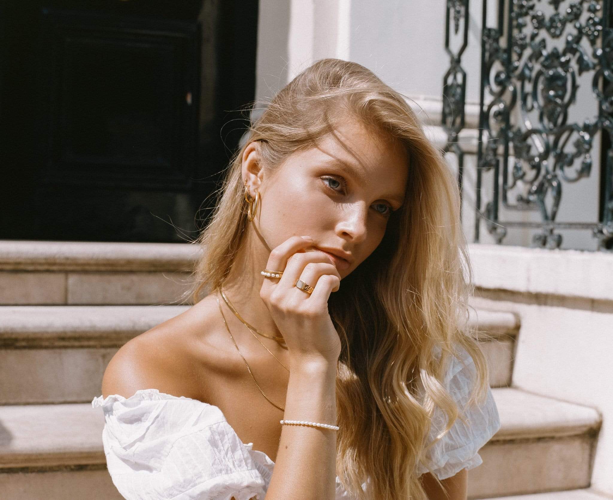 Bruna The Label Earrings Saint-Tropez Large Hoops