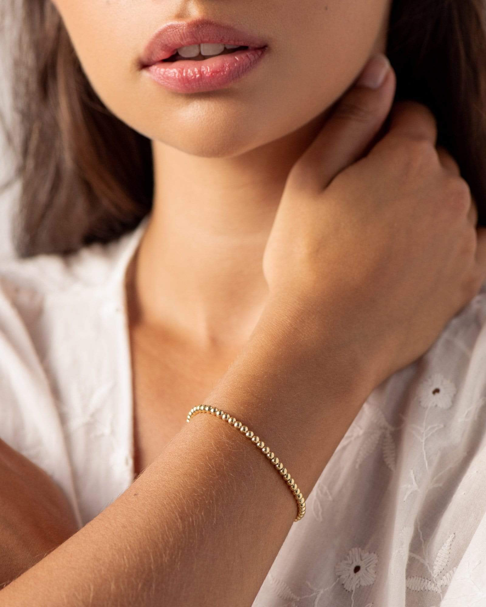 BRUNA The Label Bracelet 18k Gold Vermeil / No Gems Samos Bracelet