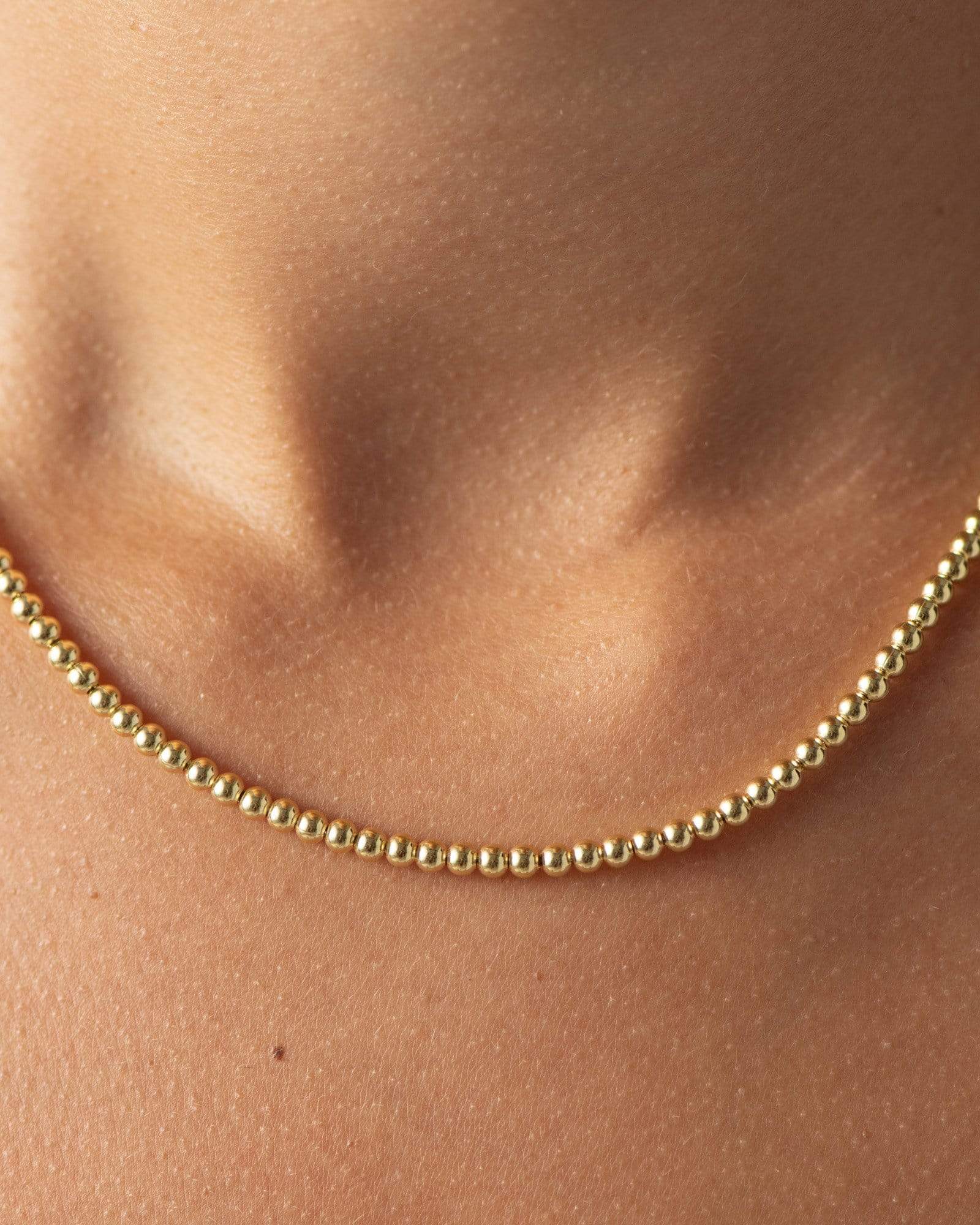 BRUNA The Label Necklace 18k Gold Vermeil / No Gems Samos Necklace