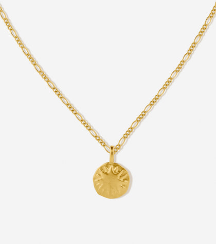 BRUNA The Label Necklace 18k Gold Vermeil Sol Necklace