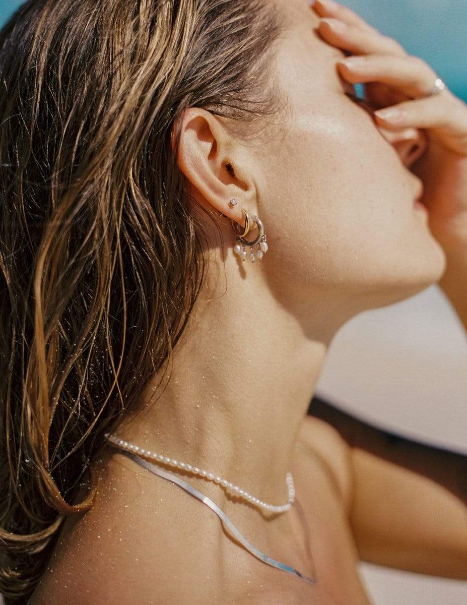 Bruna The Label Earrings Taormina Mini Hoops