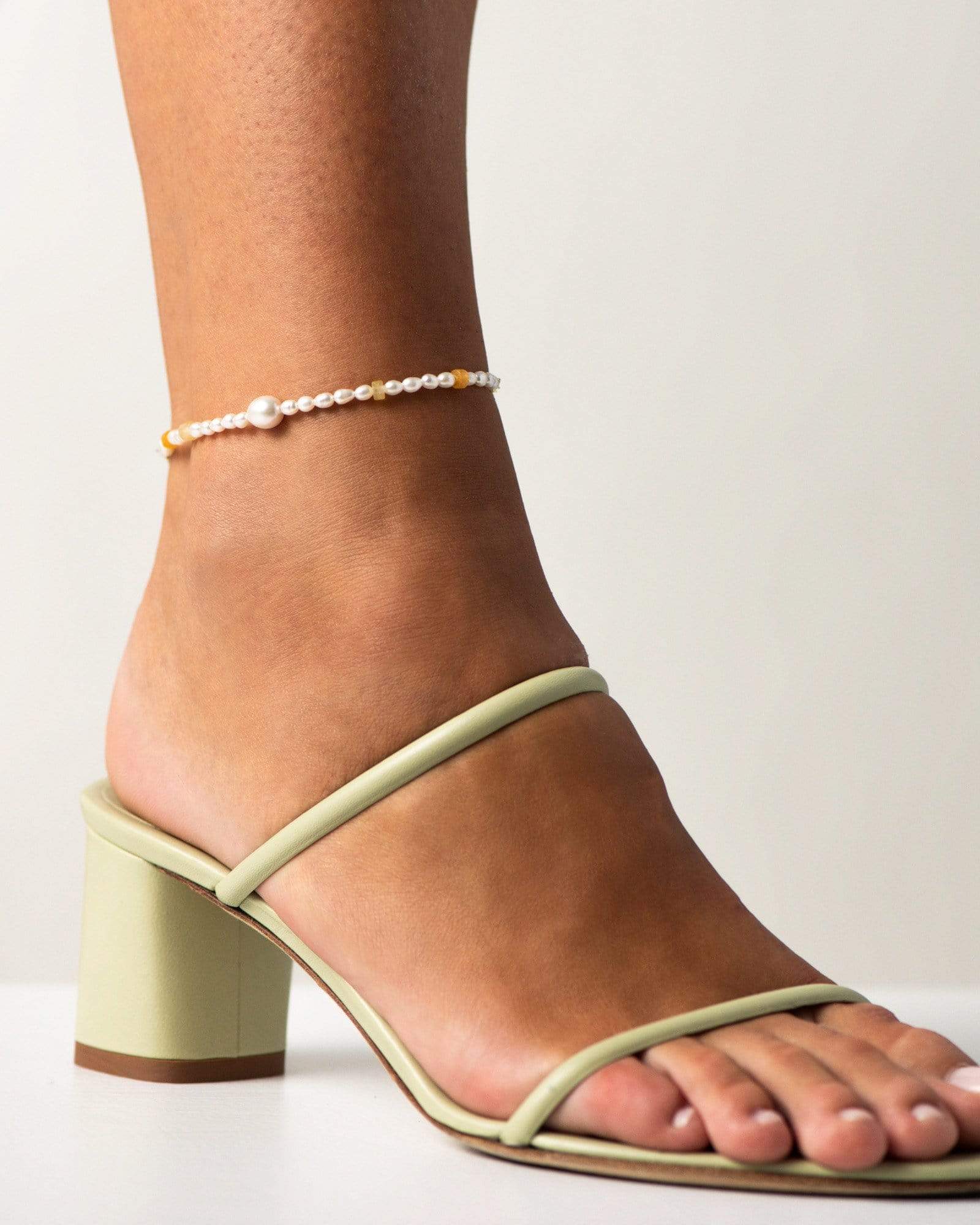 BRUNA The Label Anklet 18k Gold Vermeil / No Gems Terra Anklet