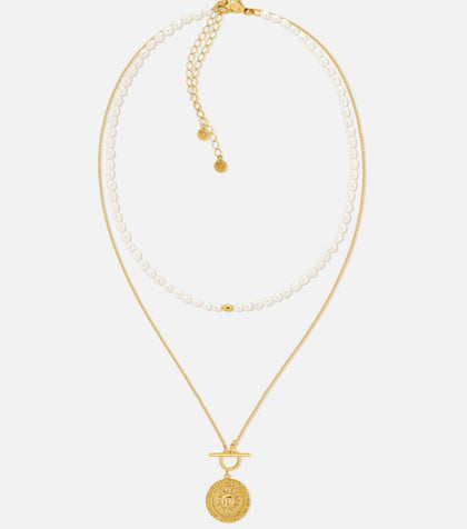 BRUNA The Label Sets 18k Gold Vermeil / Perlen Veneto Set