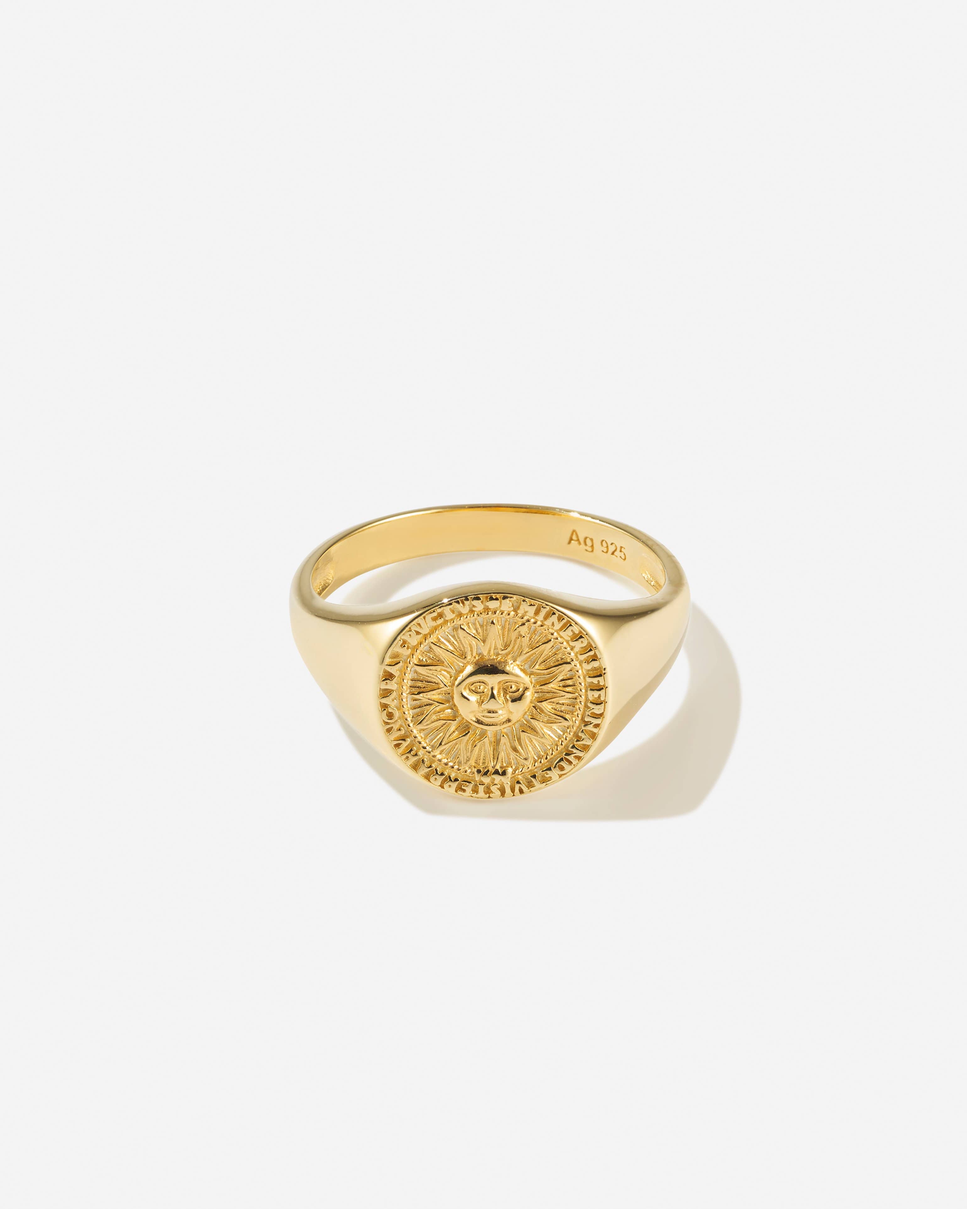 BRUNA The Label Ring 18k Gold Vermeil / 50 / No Gems Venice Ring