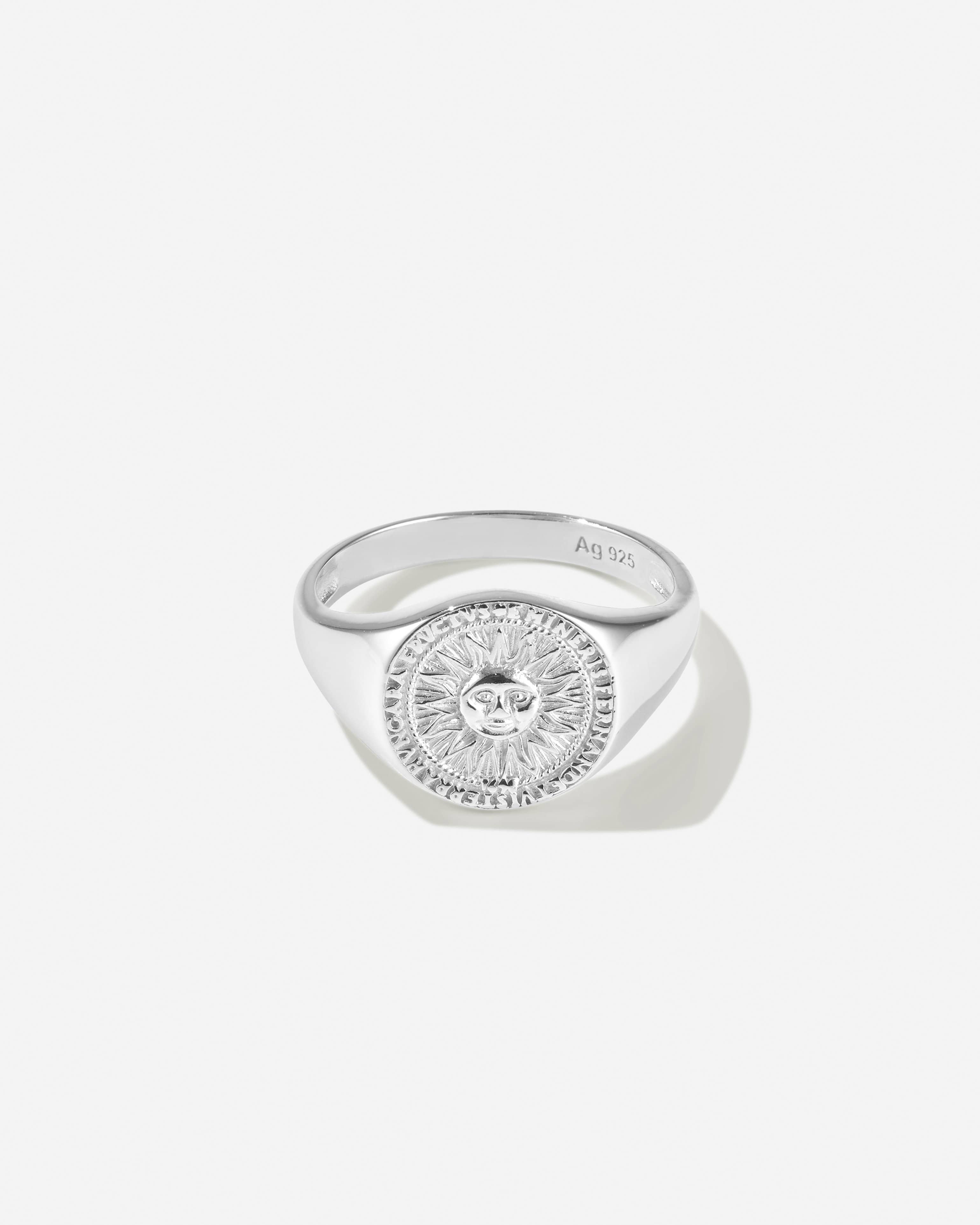 BRUNA The Label Ring 925 Sterling Silber / 52 / No Gems Venice Ring