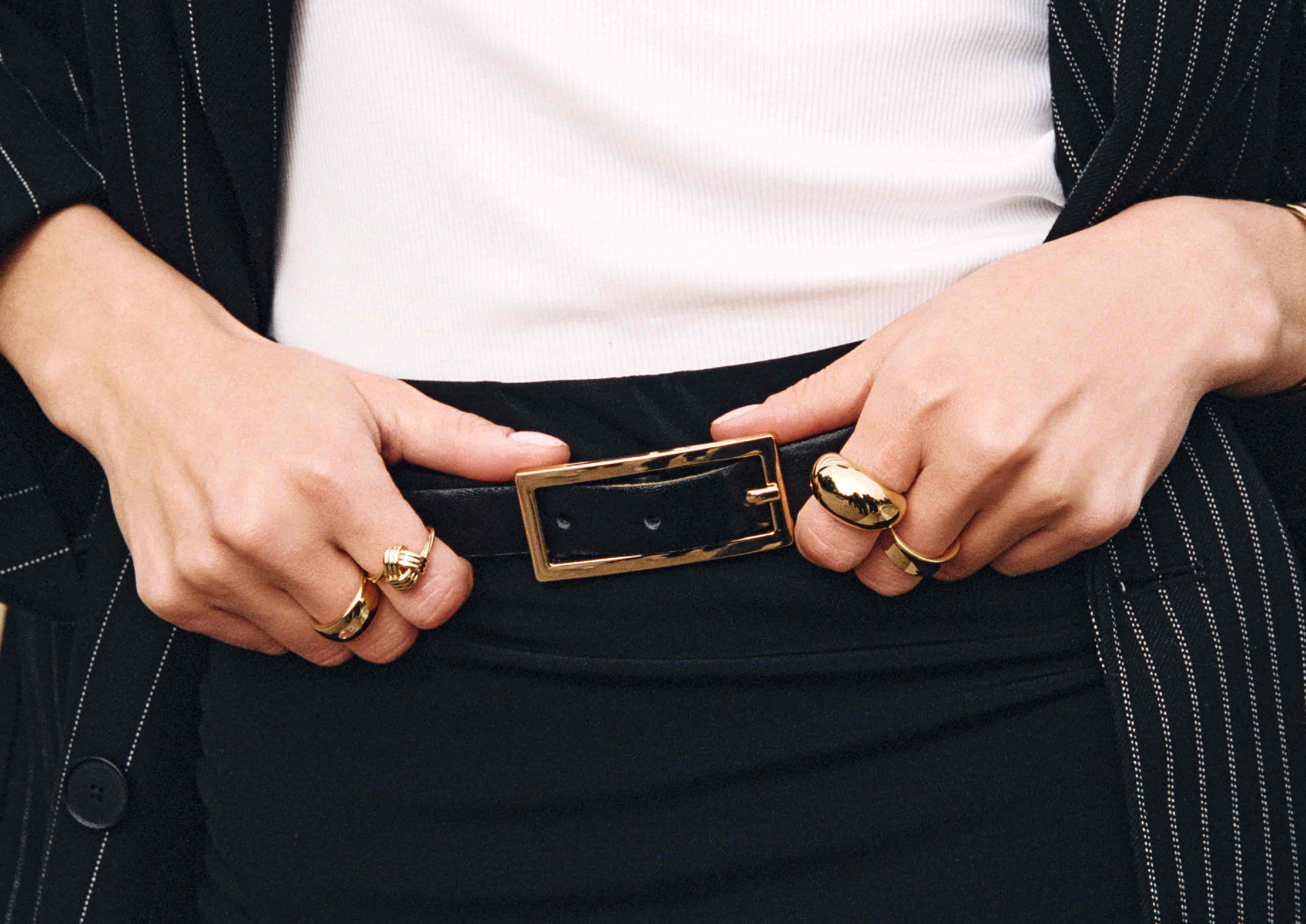 Statement rings in silver and gold | BRUNA