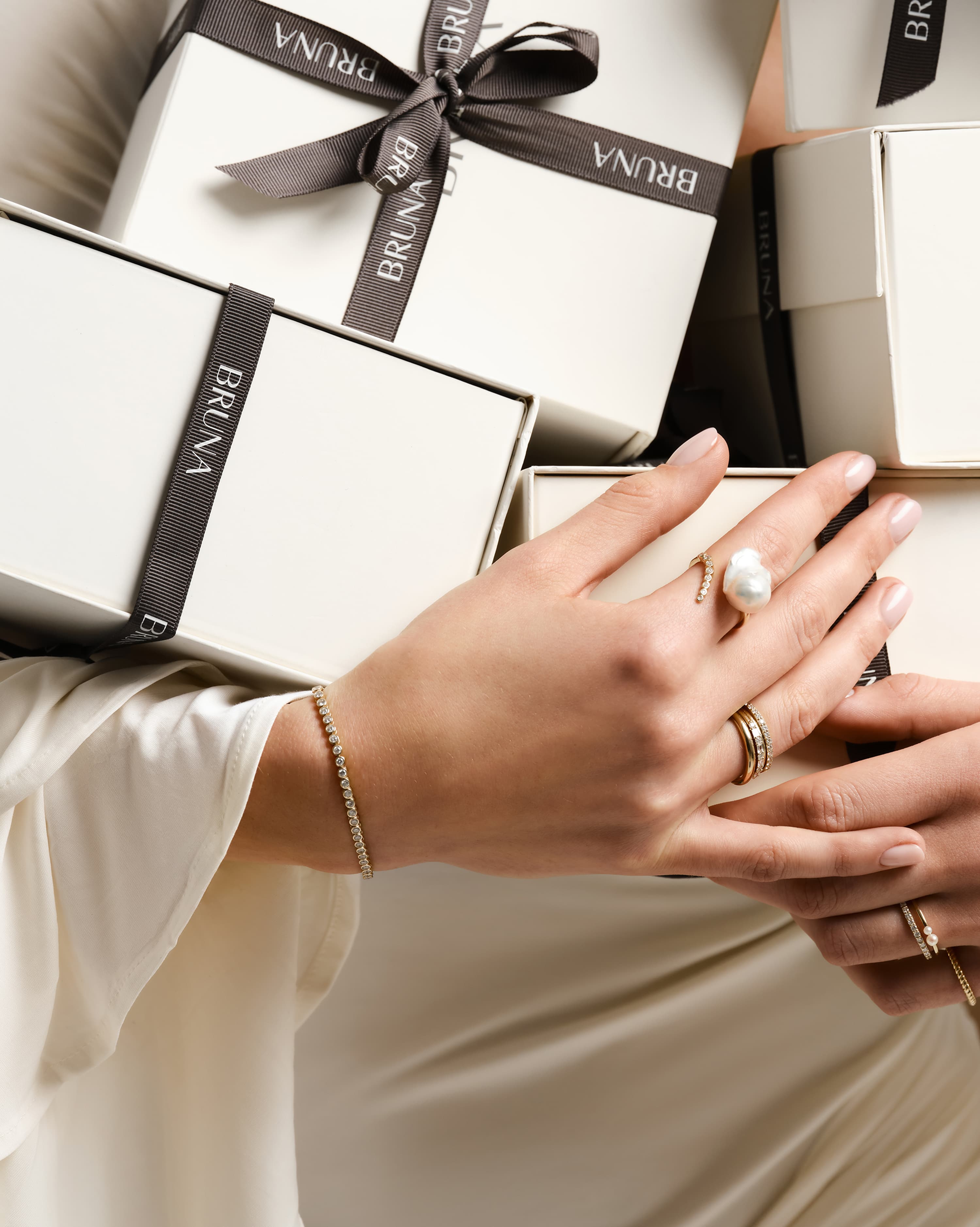 Lab-Grown Diamond Tennis Bracelet