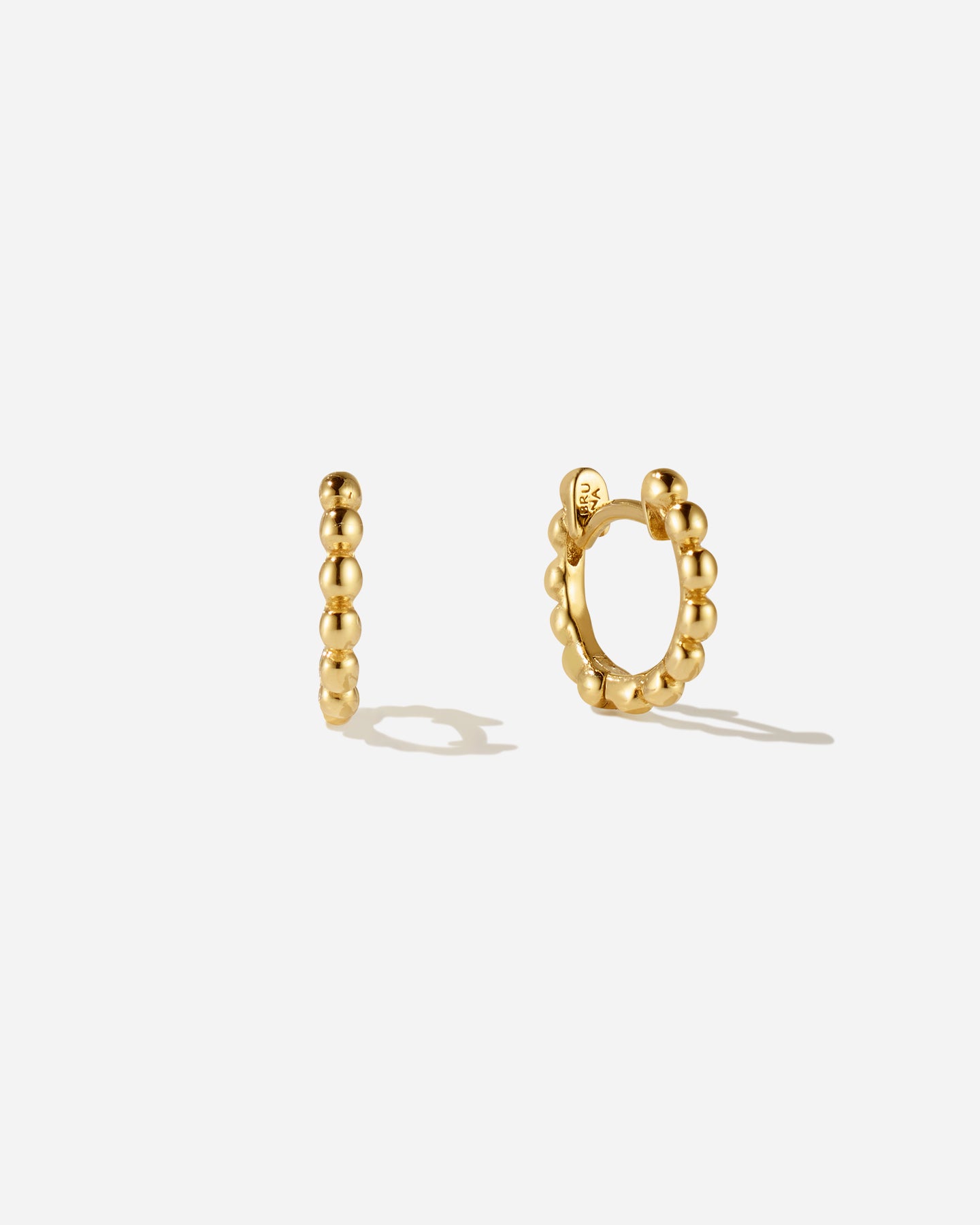 Samos 14k Gold Hoops