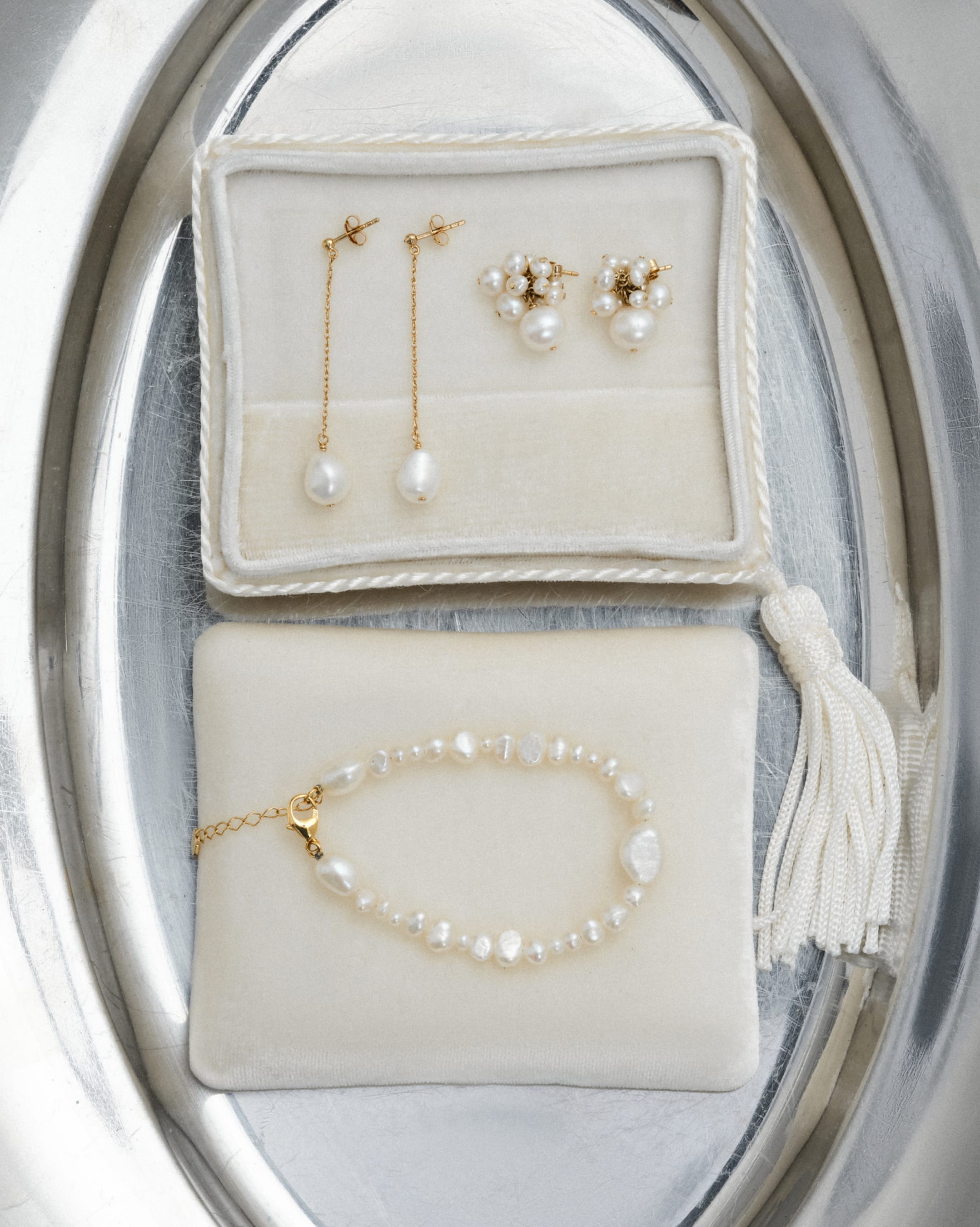 Small Velvet Jewelry Pouch